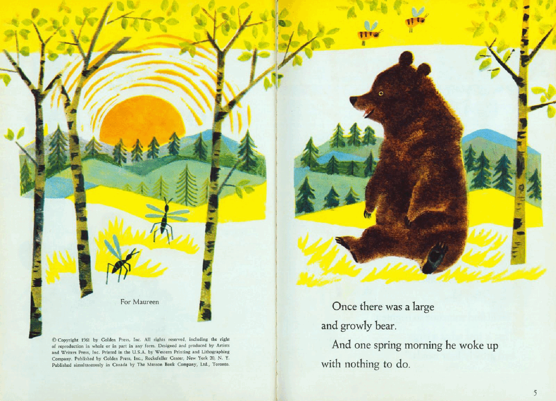 The Large and Growly Bear (1961.Golden Press) (goldengems).pdf,第4页预览