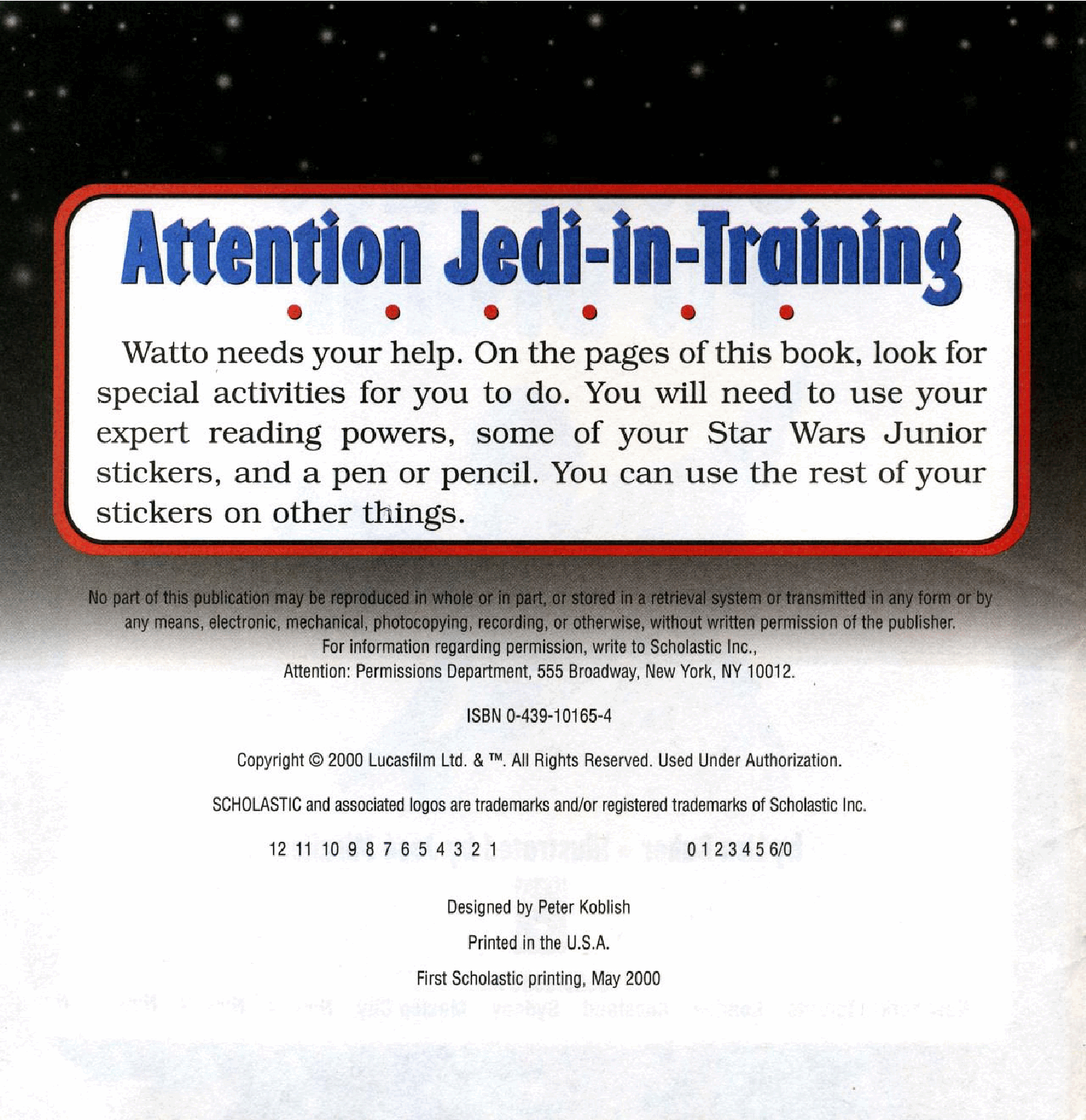 Star Wars Junior Catch That Pit Droid! (Scholastic) (2000) (plaristes-stefcuk).pdf,第3页预览