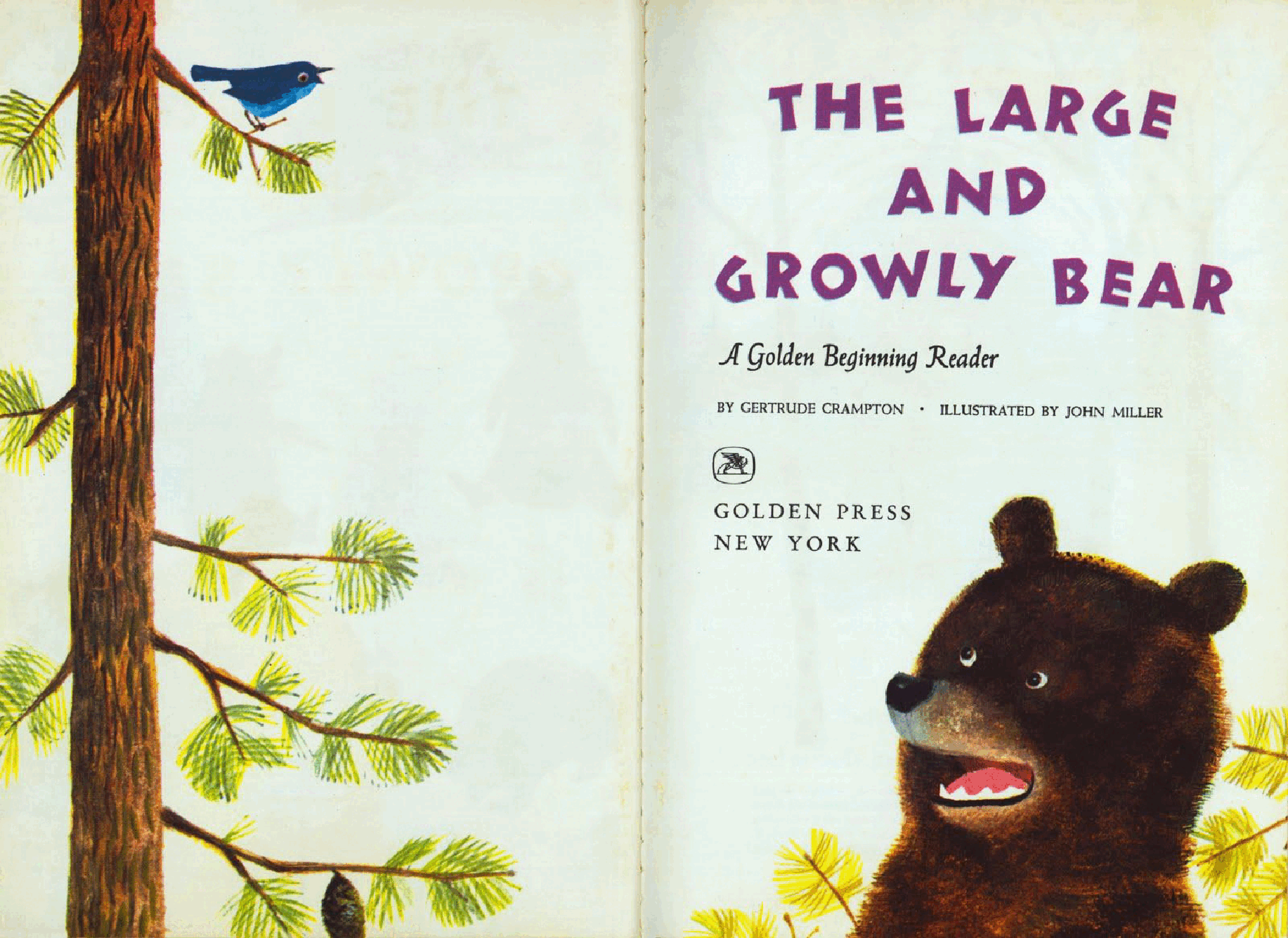 The Large and Growly Bear (1961.Golden Press) (goldengems).pdf,第3页预览