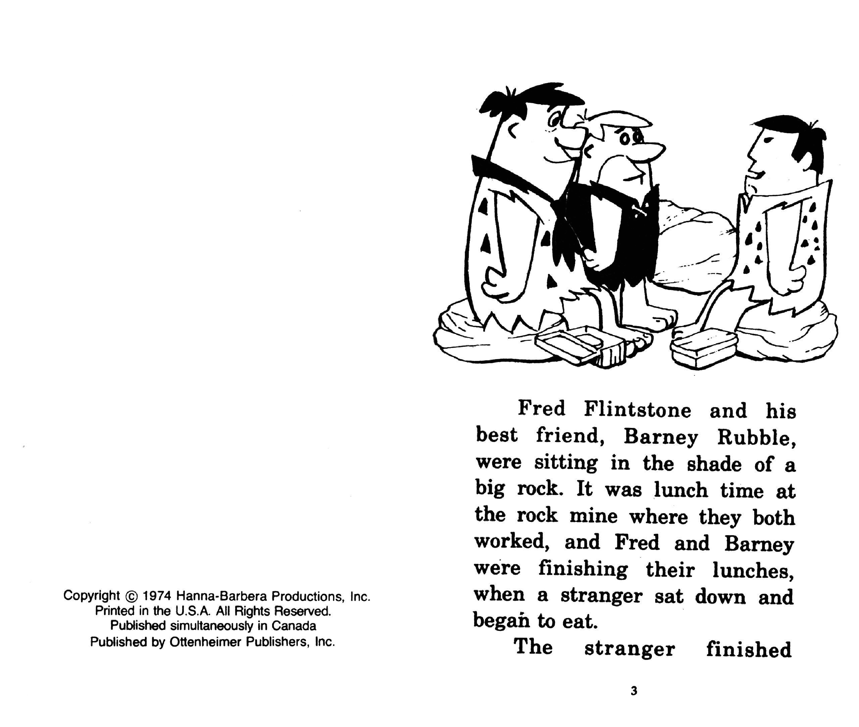The Flintstones  - The Bedrock Connection(1974)(Ottenheimer Publishers)(c2c)(getfreedregs).pdf，第3页预览