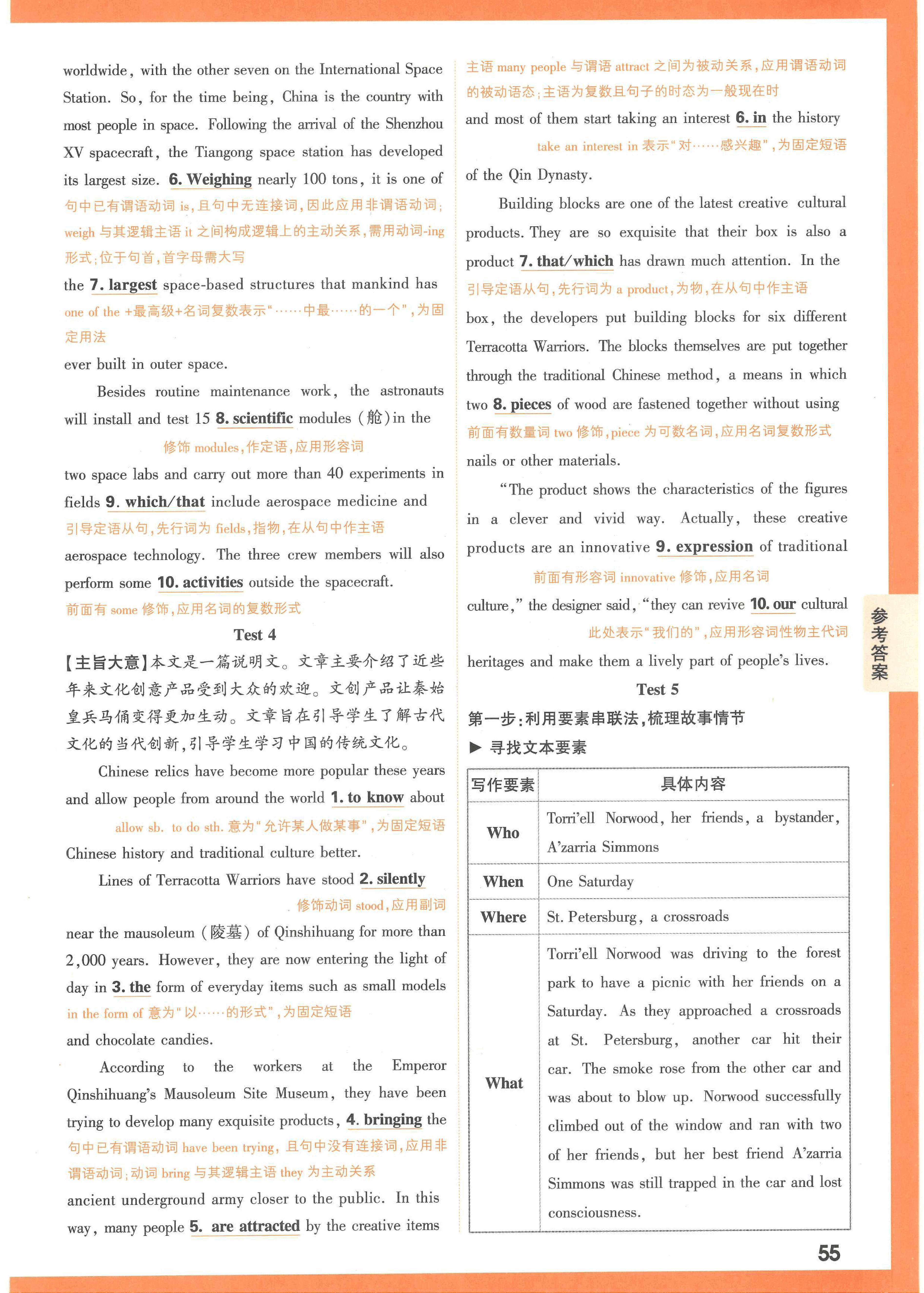 【23押题卷丨黑白卷丨新高考】英语新考法专练答案解析.pdf,第3页预览