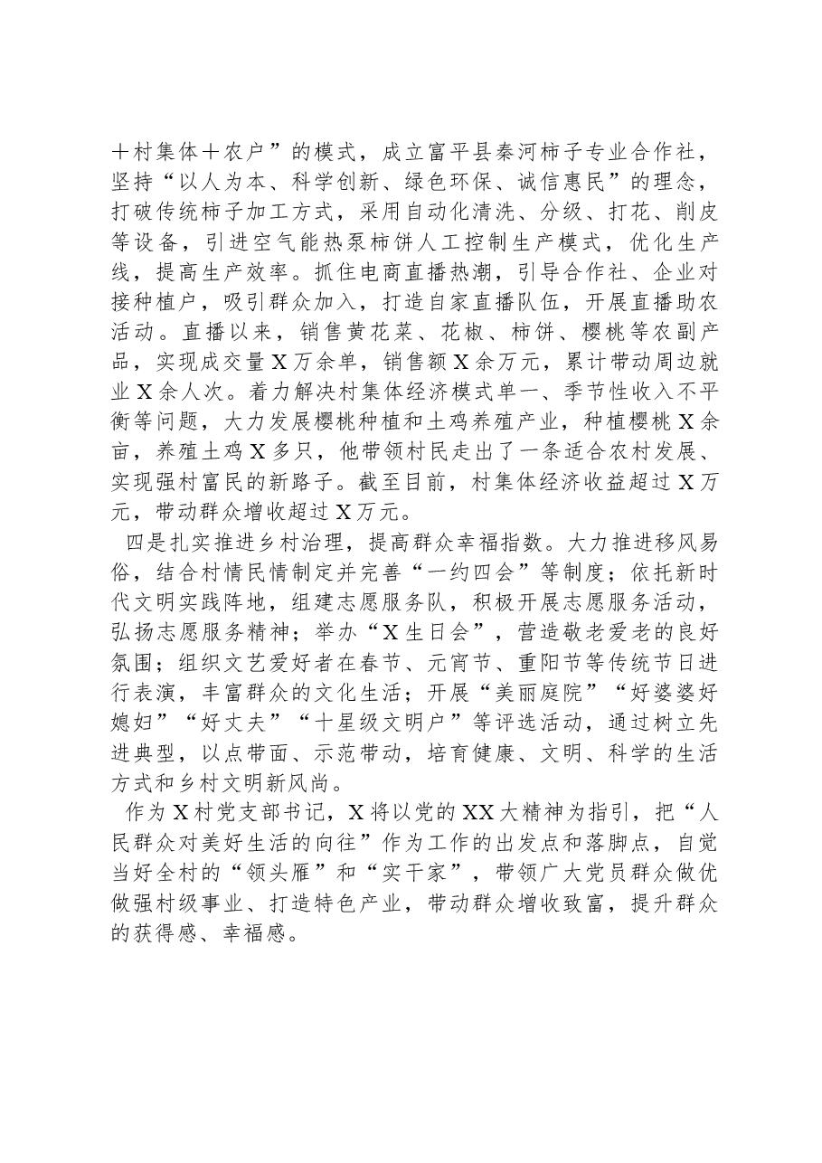 村党支部书记个人先进事迹.docx，第2页预览