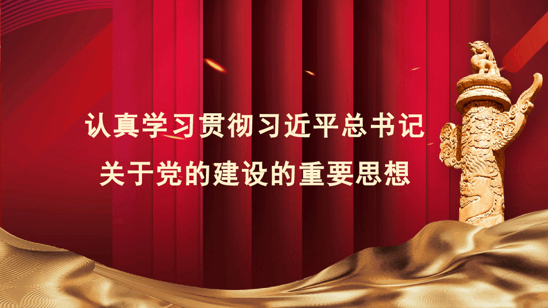 认真学习贯彻关于党的建设的重要思想模板(PPT).pptx,第1页预览