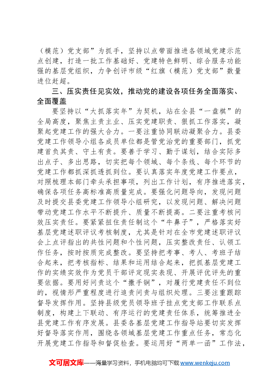 2024年党建工作领导小组第一次会议的讲话.docx,第4页预览