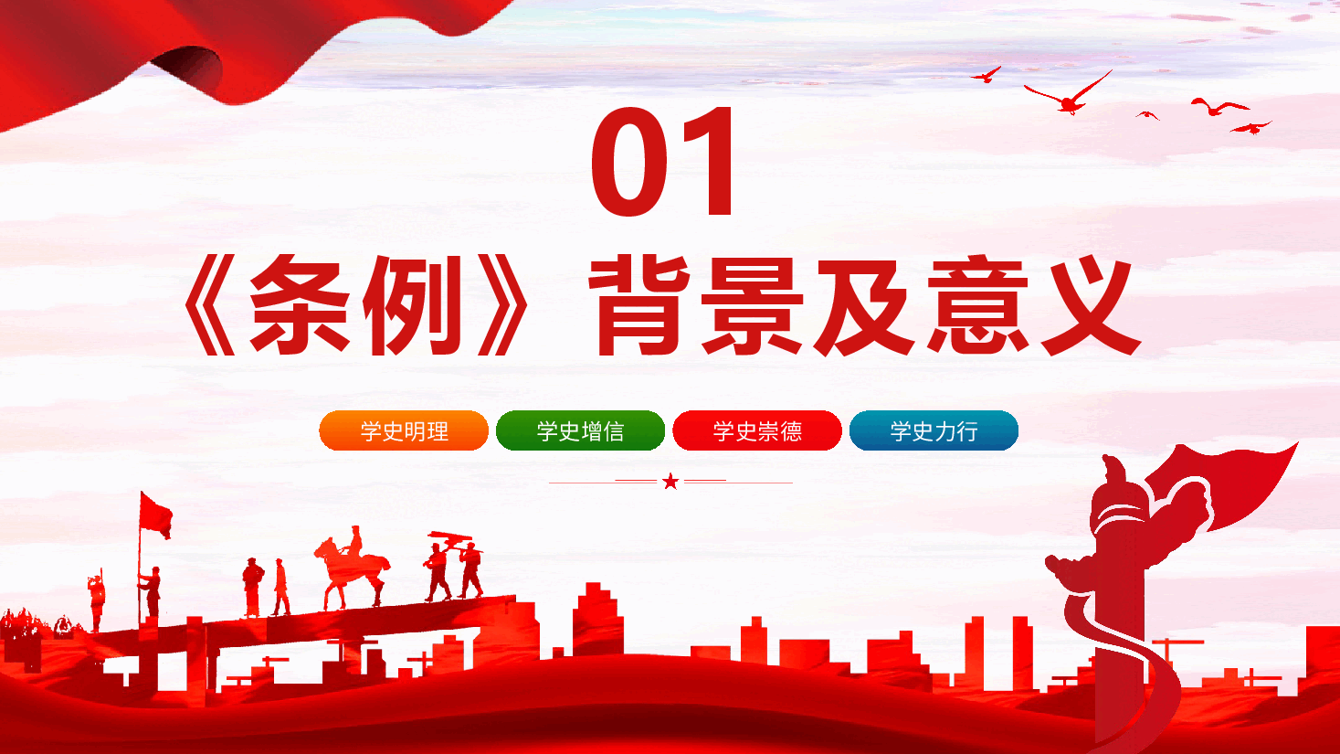 党史学习教育工作条例党员培训党课PPT.pptx，第4页预览