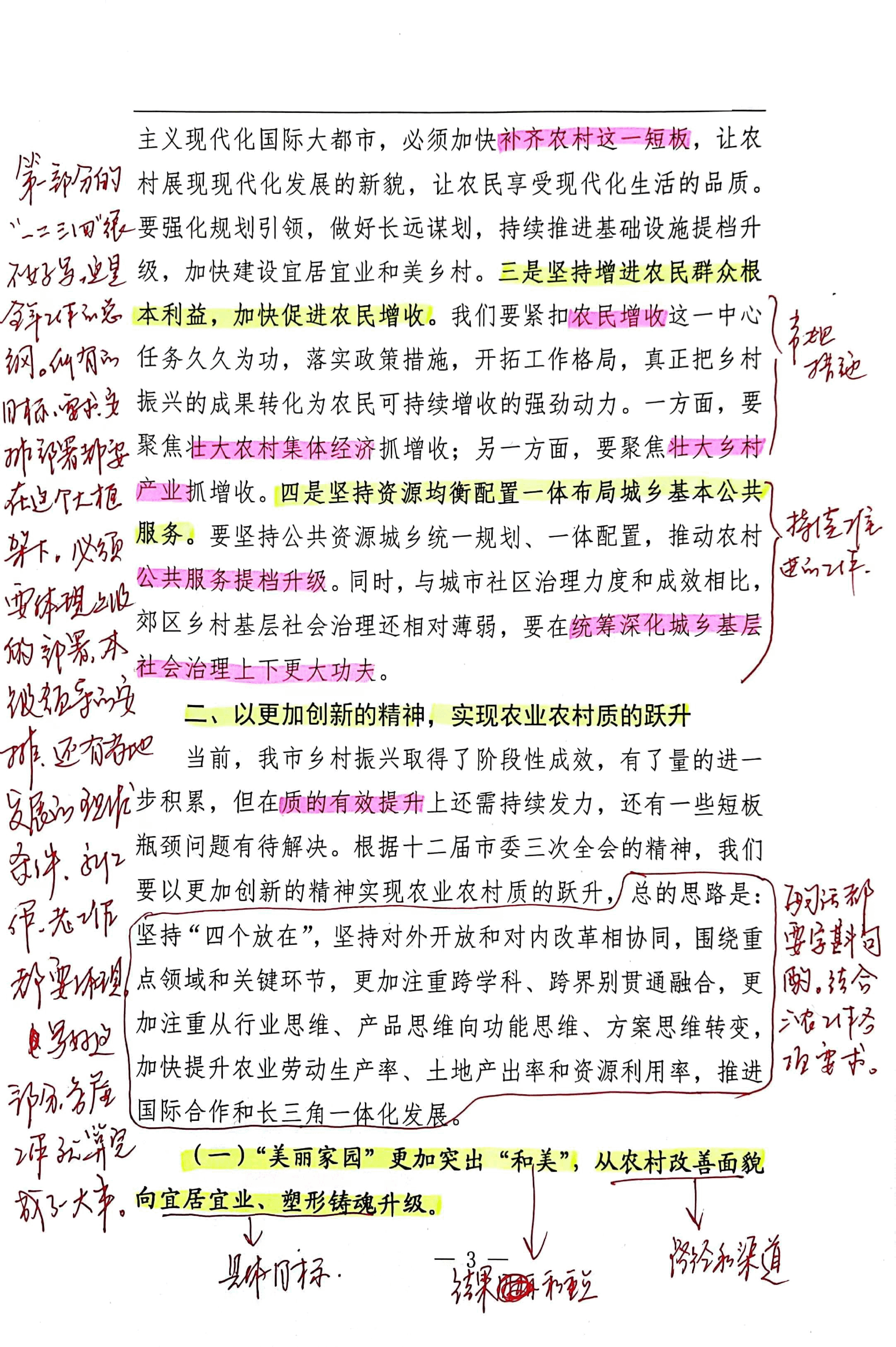 【解析】在市农业农村委2024年工作务虚会上的讲话.pdf,第3页预览