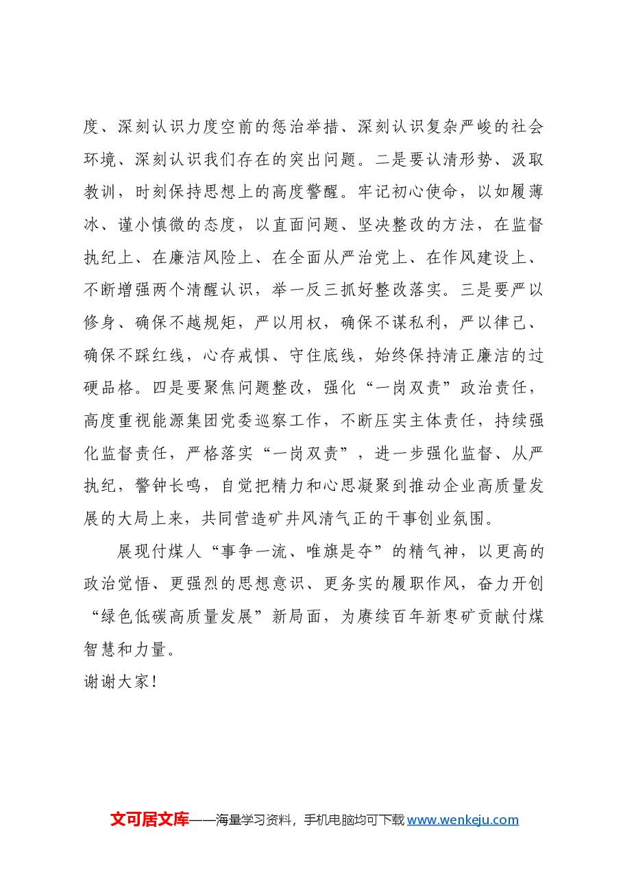 2024年观看廉洁警示教育片活动专题廉洁党课提纲(公司党委副书记、纪委书记).docx,第2页预览
