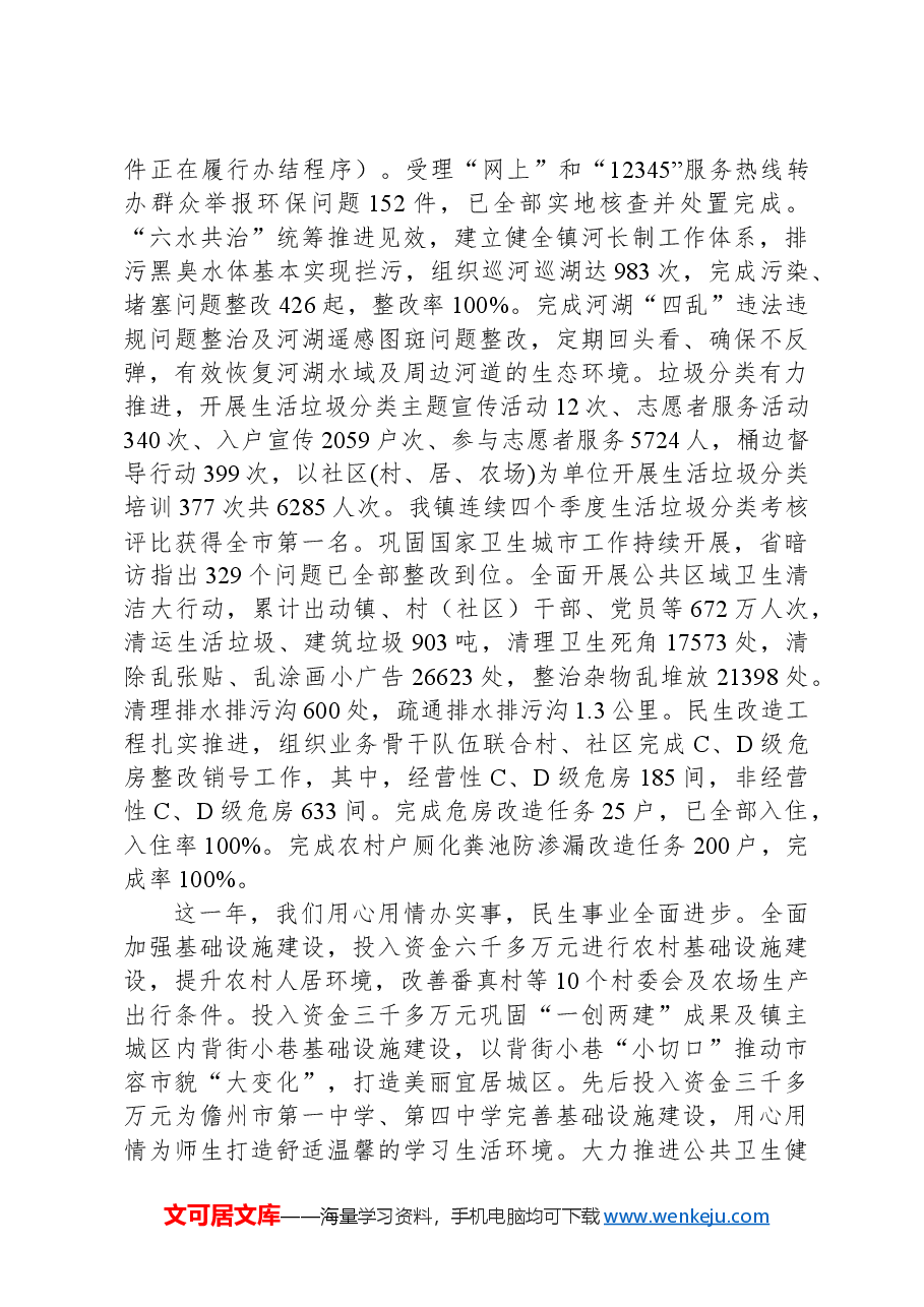 2024年那大镇政府工作报告.docx,第4页预览