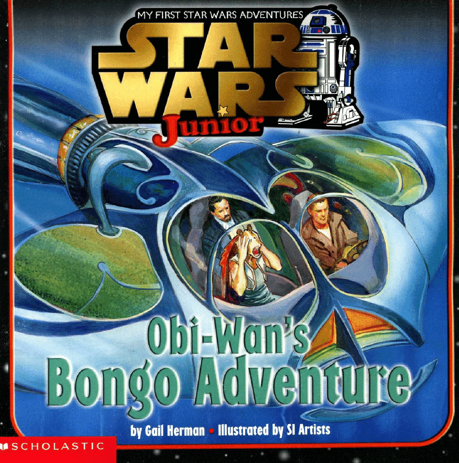 Star Wars Junior Obi-Wan's Bongo Adventure (Scholastic) (1999)(1).pdf,第1页预览