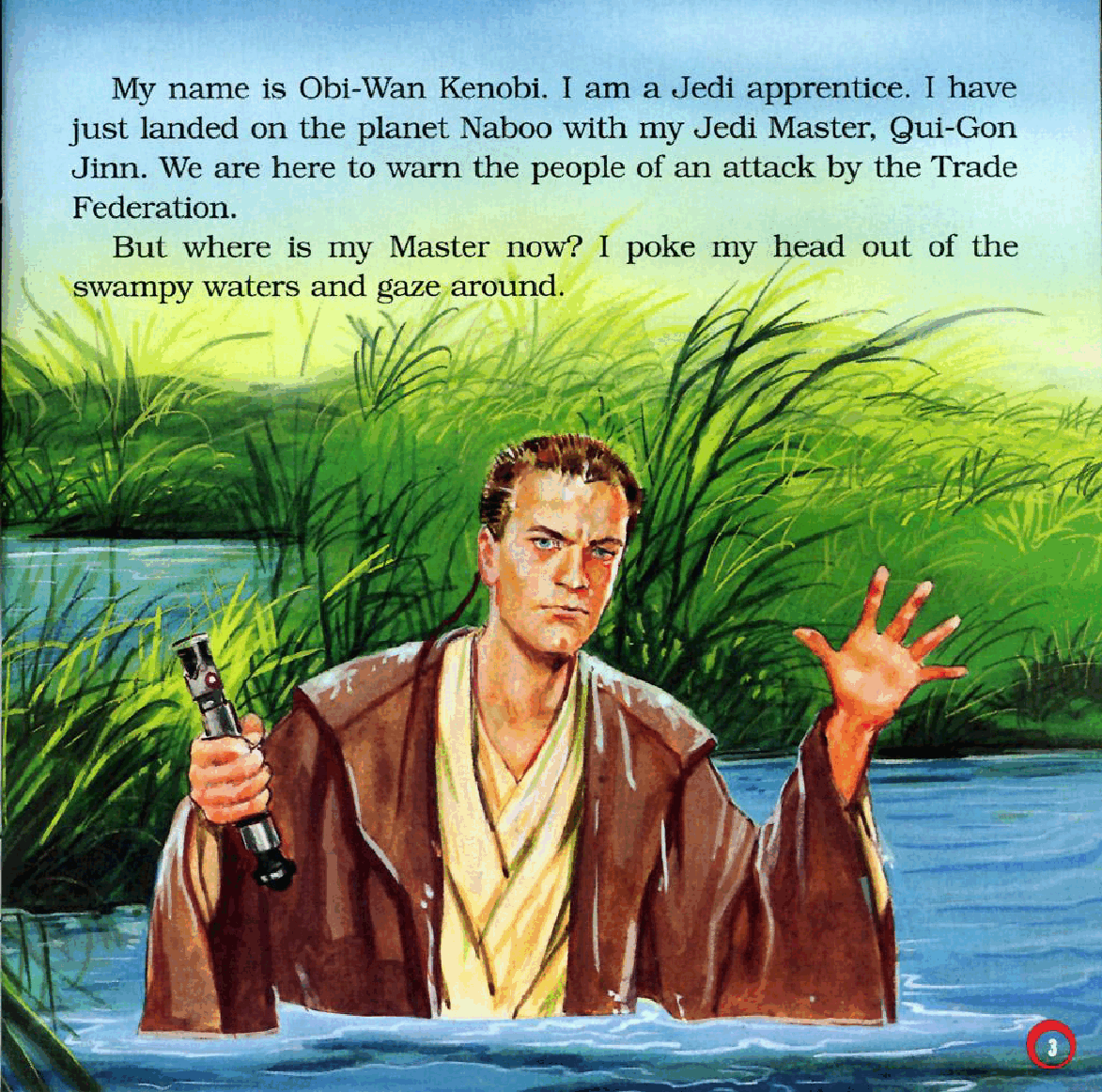 Star Wars Junior Obi-Wan's Bongo Adventure (Scholastic) (1999).pdf，第4页预览
