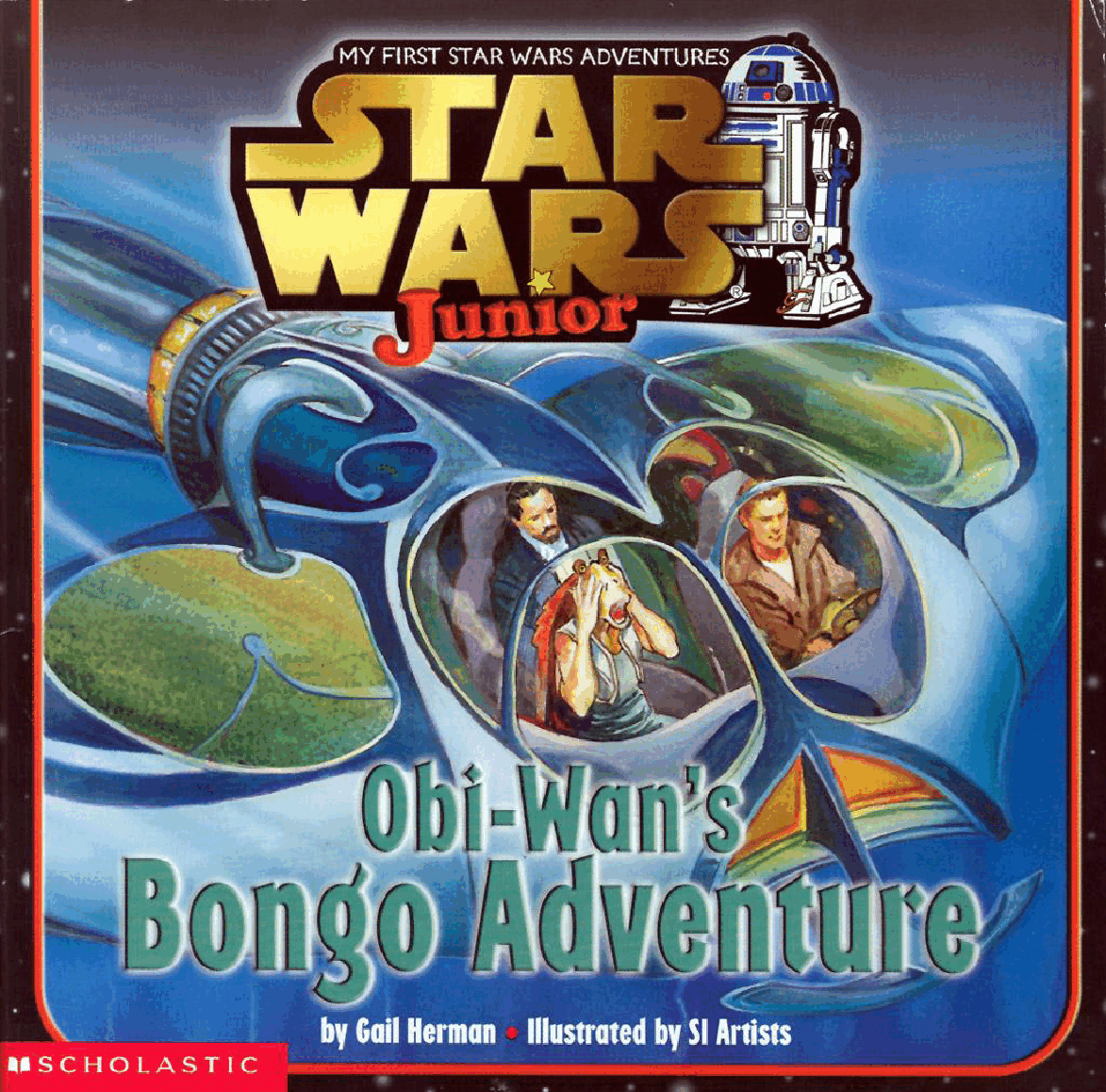 Star Wars Junior Obi-Wan's Bongo Adventure (Scholastic) (1999).pdf，第1页预览