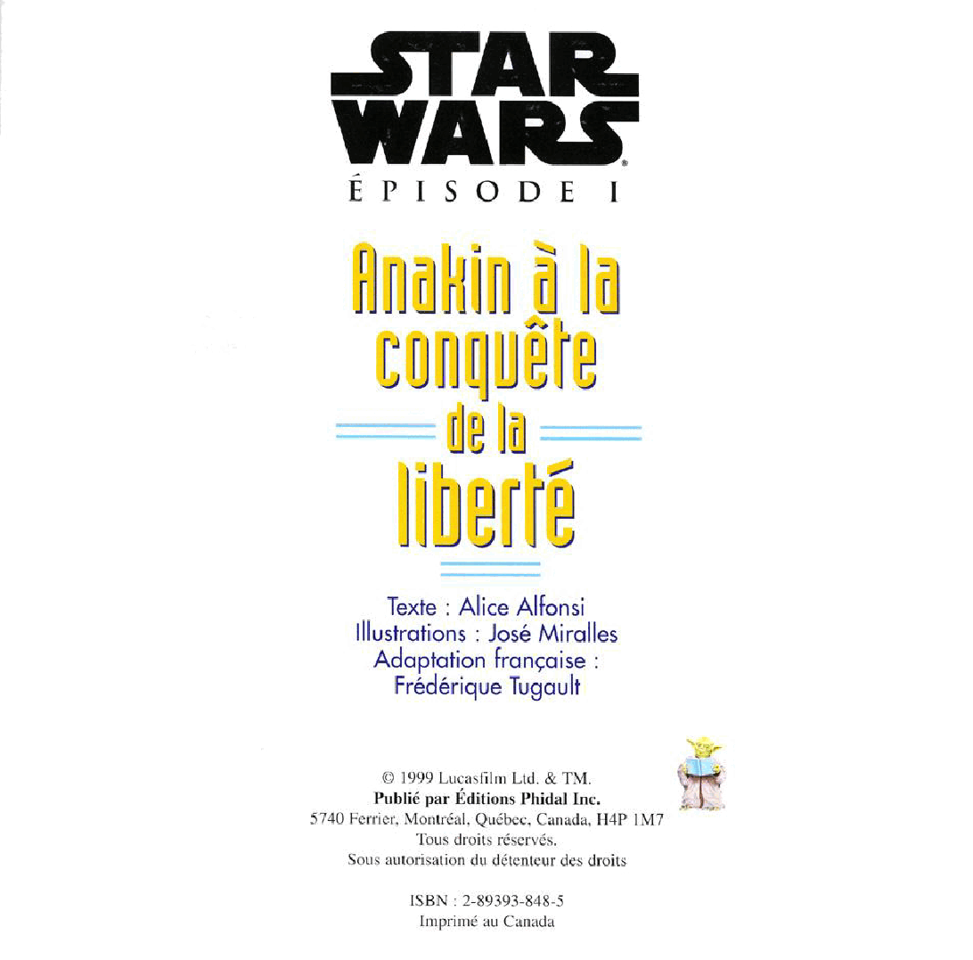 Star Wars Episode I - Anakin a la Conquete de la Liberte (French) (Publie) (1999).pdf,第3页预览