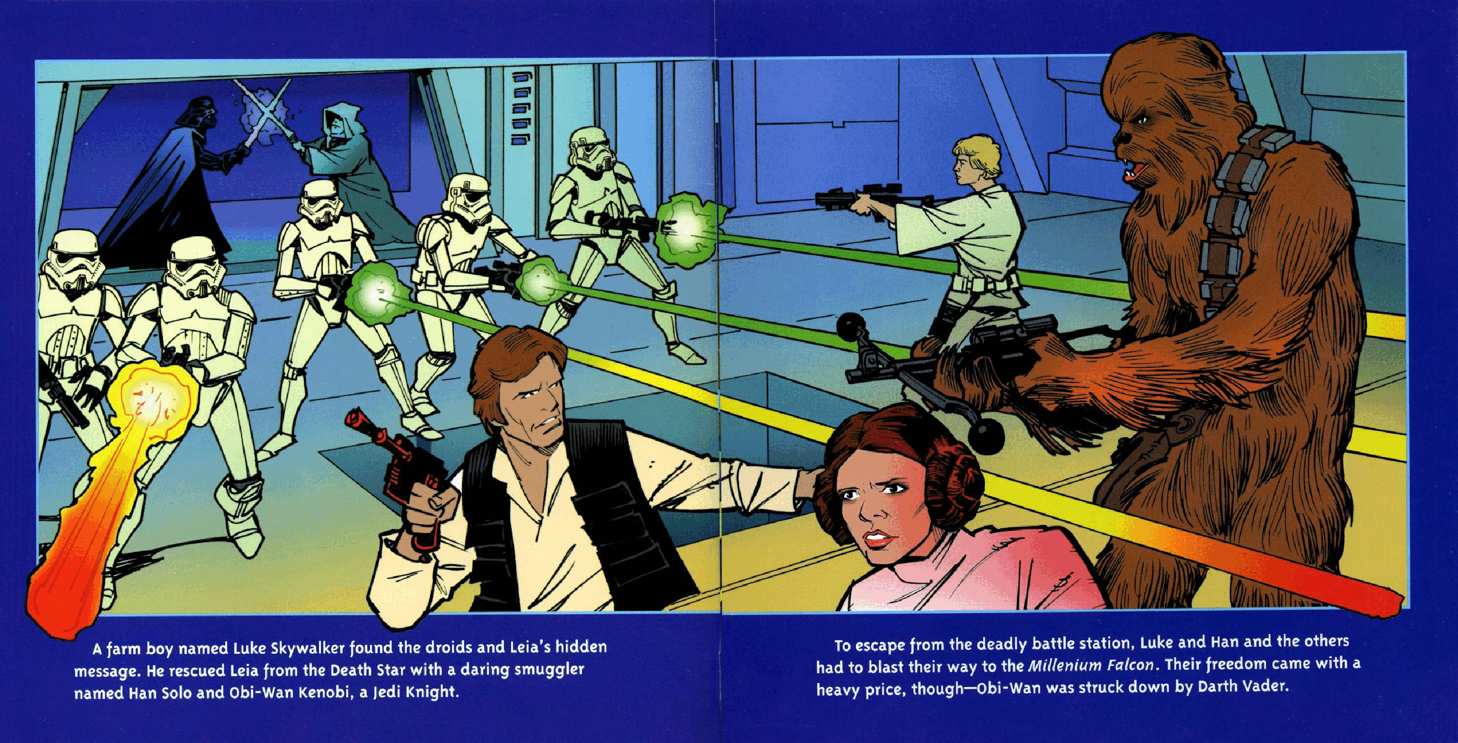 Star Wars - The Greatest Battles (Golden Books) (1998) (plaristes-stefcuk).pdf,第3页预览
