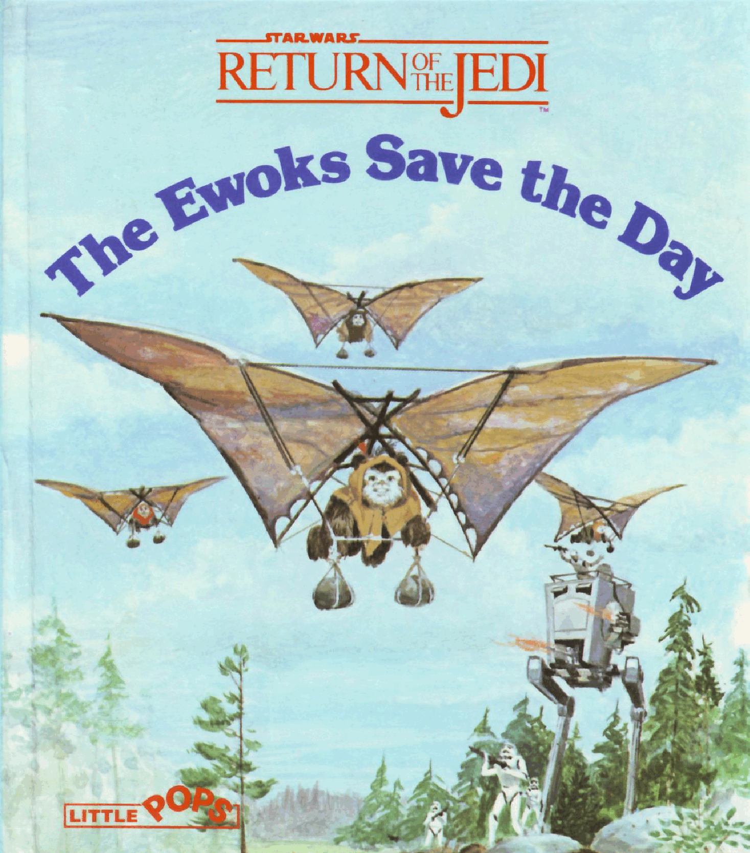 Star Wars - The Ewoks Save The Day (Little Pops Random House) (1983) (stefcuk).pdf,第1页预览