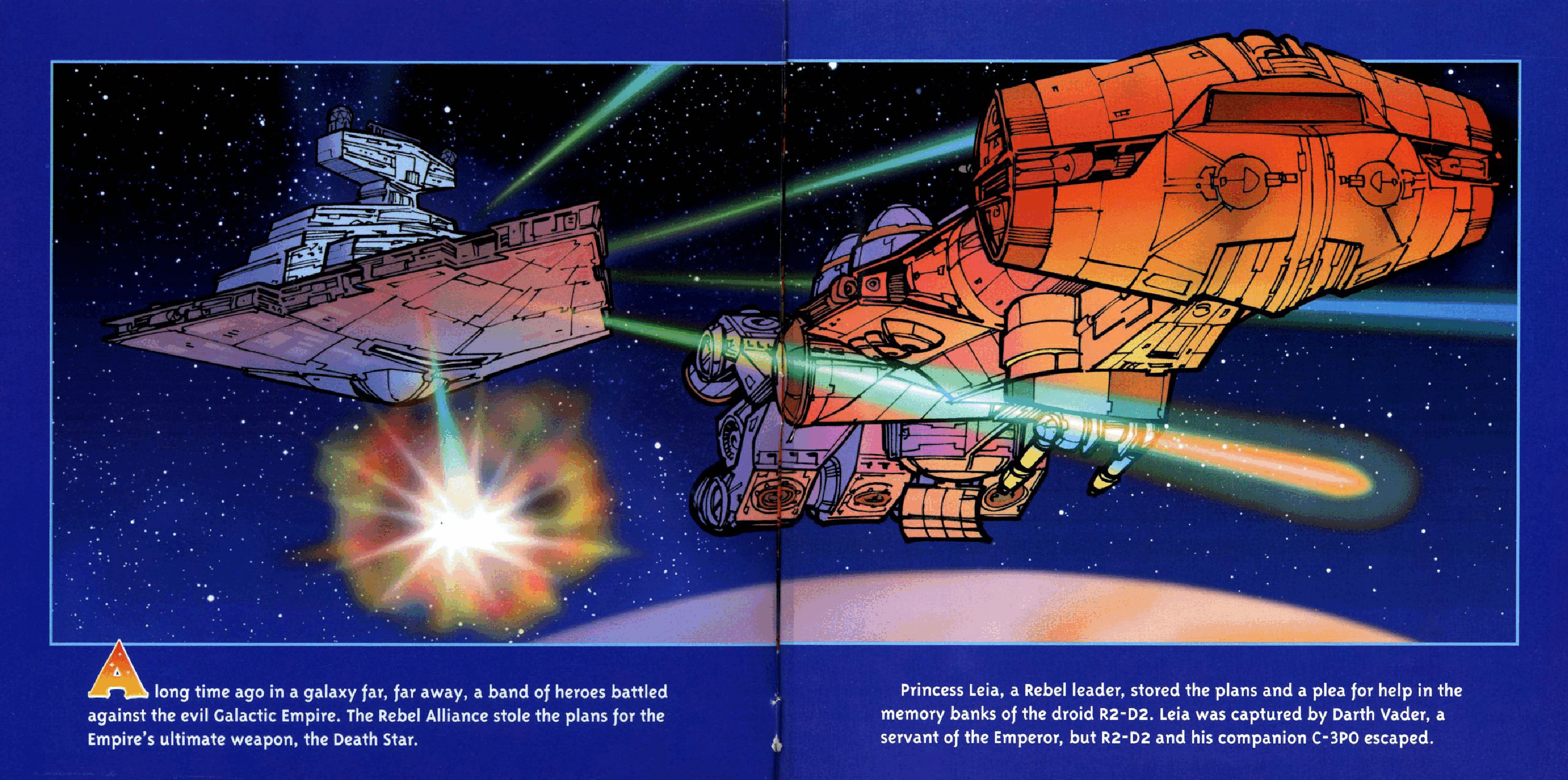 Star Wars - The Greatest Battles (Golden Books) (1998) (plaristes-stefcuk).pdf,第2页预览