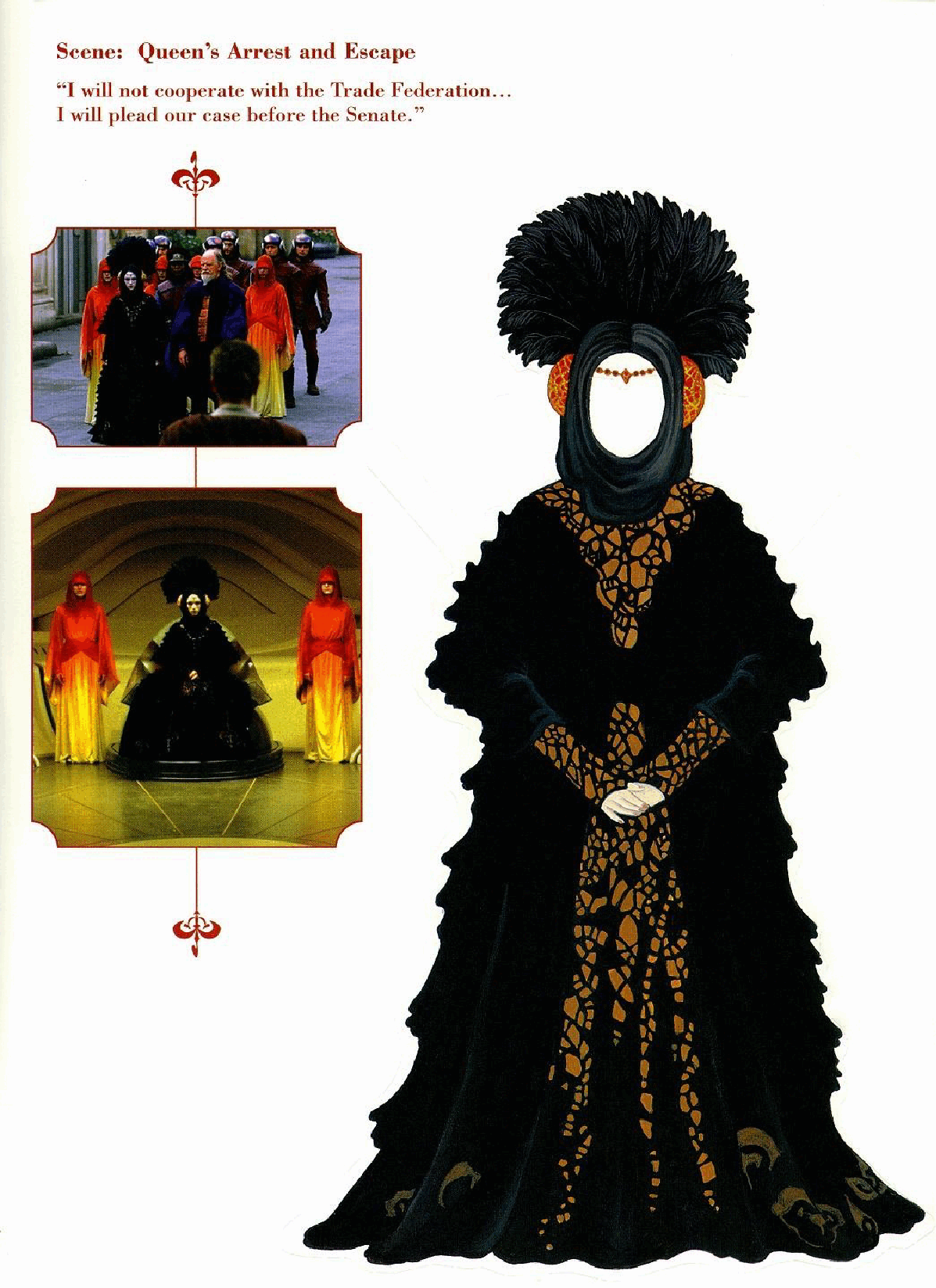 Star Wars - Queen Amidala Paper Doll Book (Random House) (1999).pdf,第3页预览