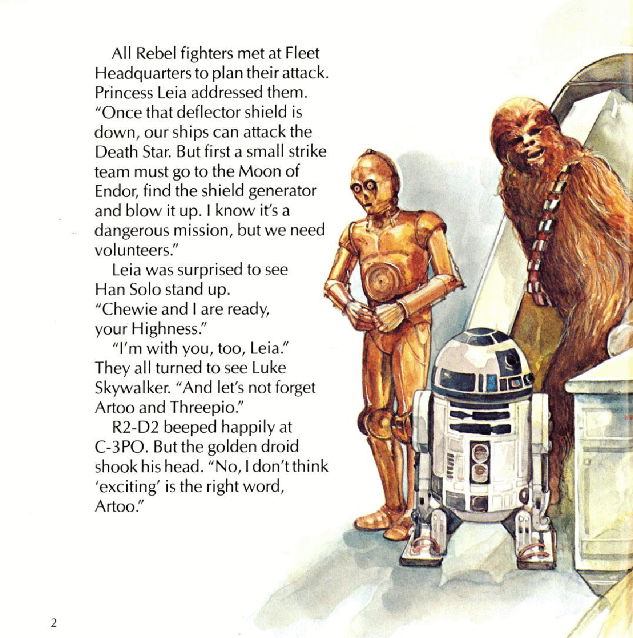 Star Wars - Return of the Jedi - The Ewoks Join the Fight (Buena Vista) (1983).pdf,第4页预览