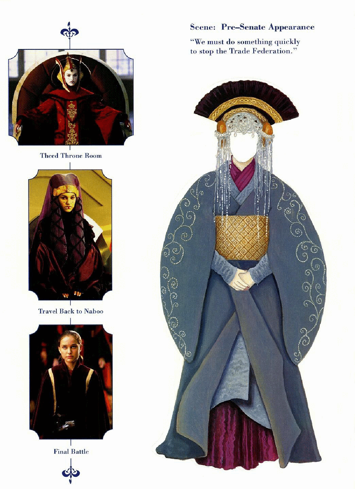 Star Wars - Queen Amidala Paper Doll Book (Random House) (1999).pdf,第4页预览
