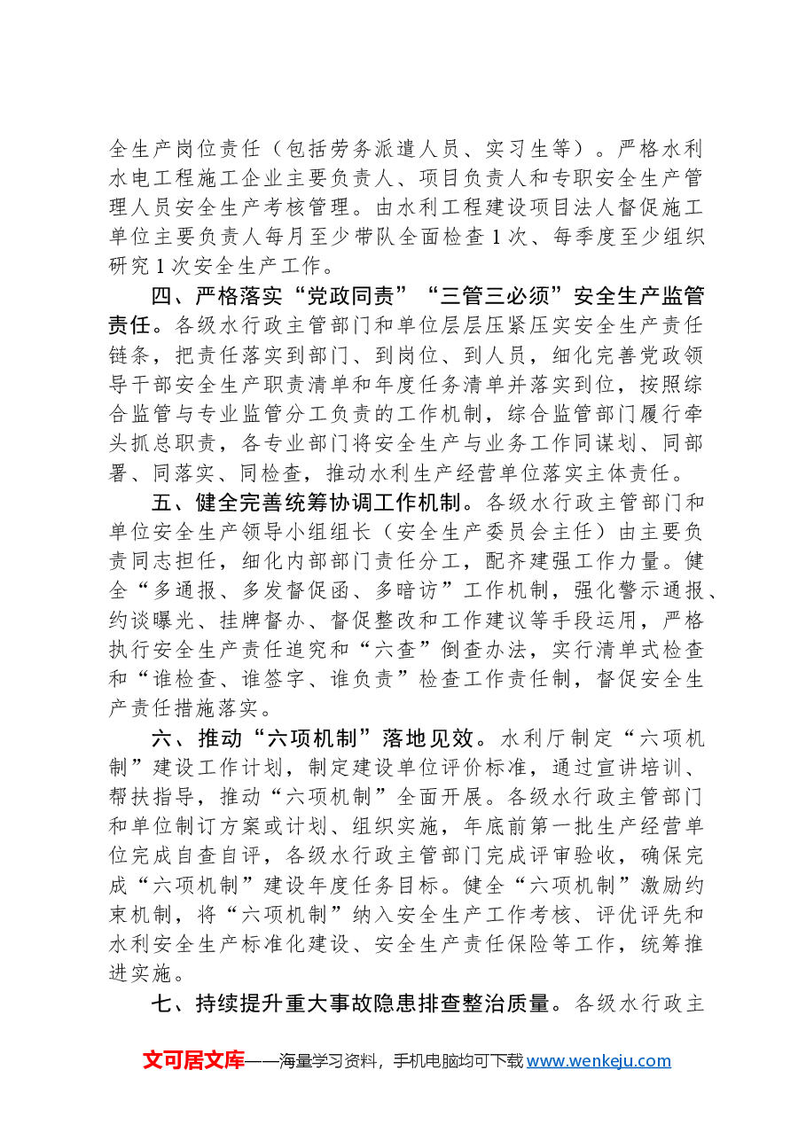 2024年全区水利安全生产工作要点.docx,第2页预览
