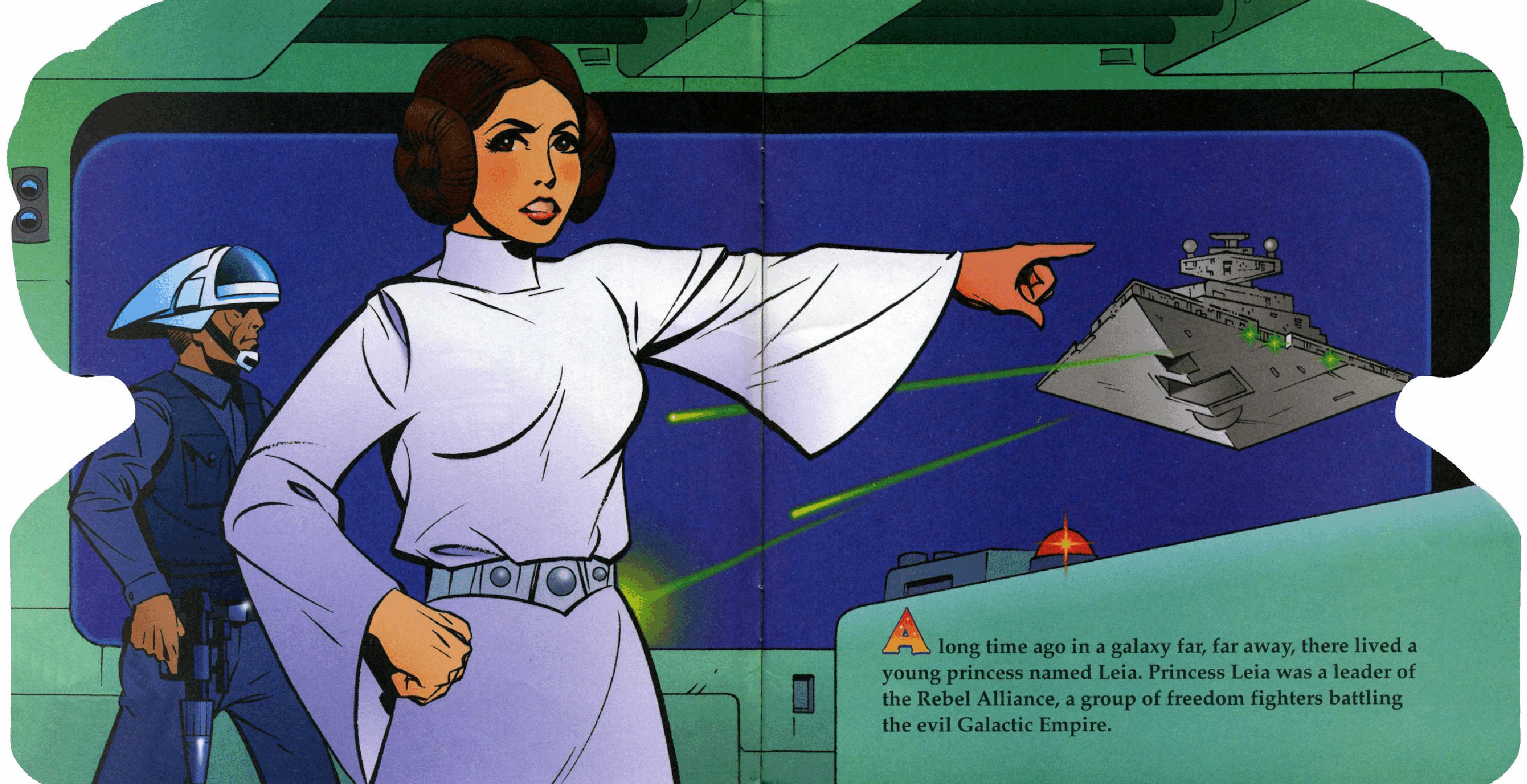Star Wars - Princess Leia Rebel Leader (Golden Books) (1997) (plaristes-stefcuk).pdf,第4页预览