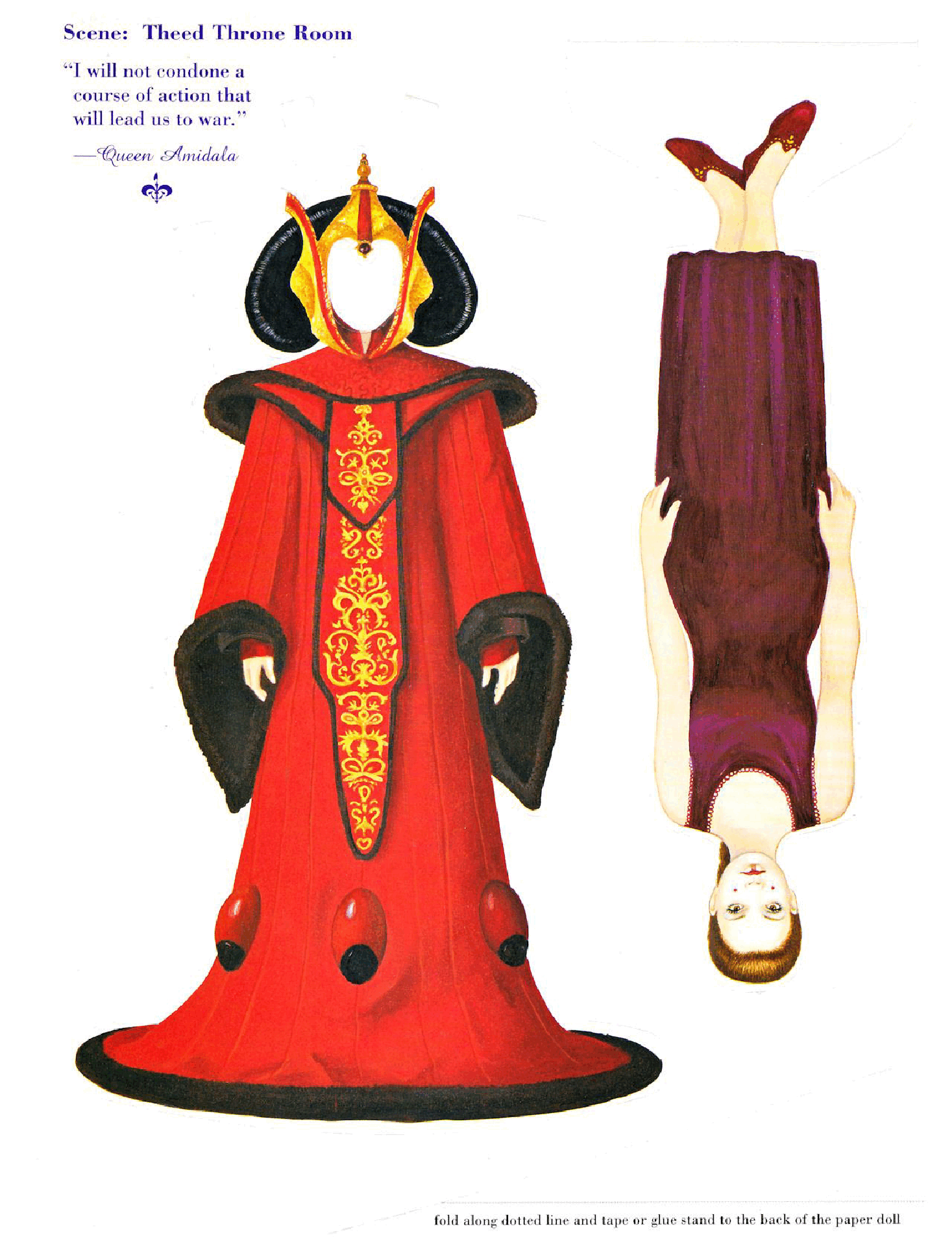 Star Wars - Queen Amidala Paper Doll Book (Scholastic) (1999) (stefcuk).pdf,第3页预览