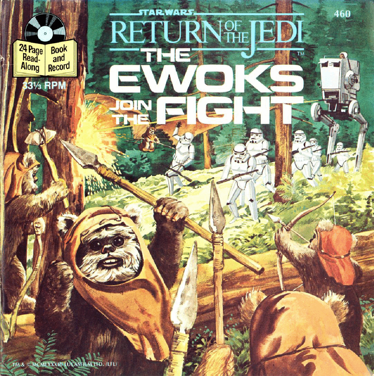 Star Wars - Return of the Jedi - The Ewoks Join the Fight (Buena Vista) (1983).pdf,第1页预览