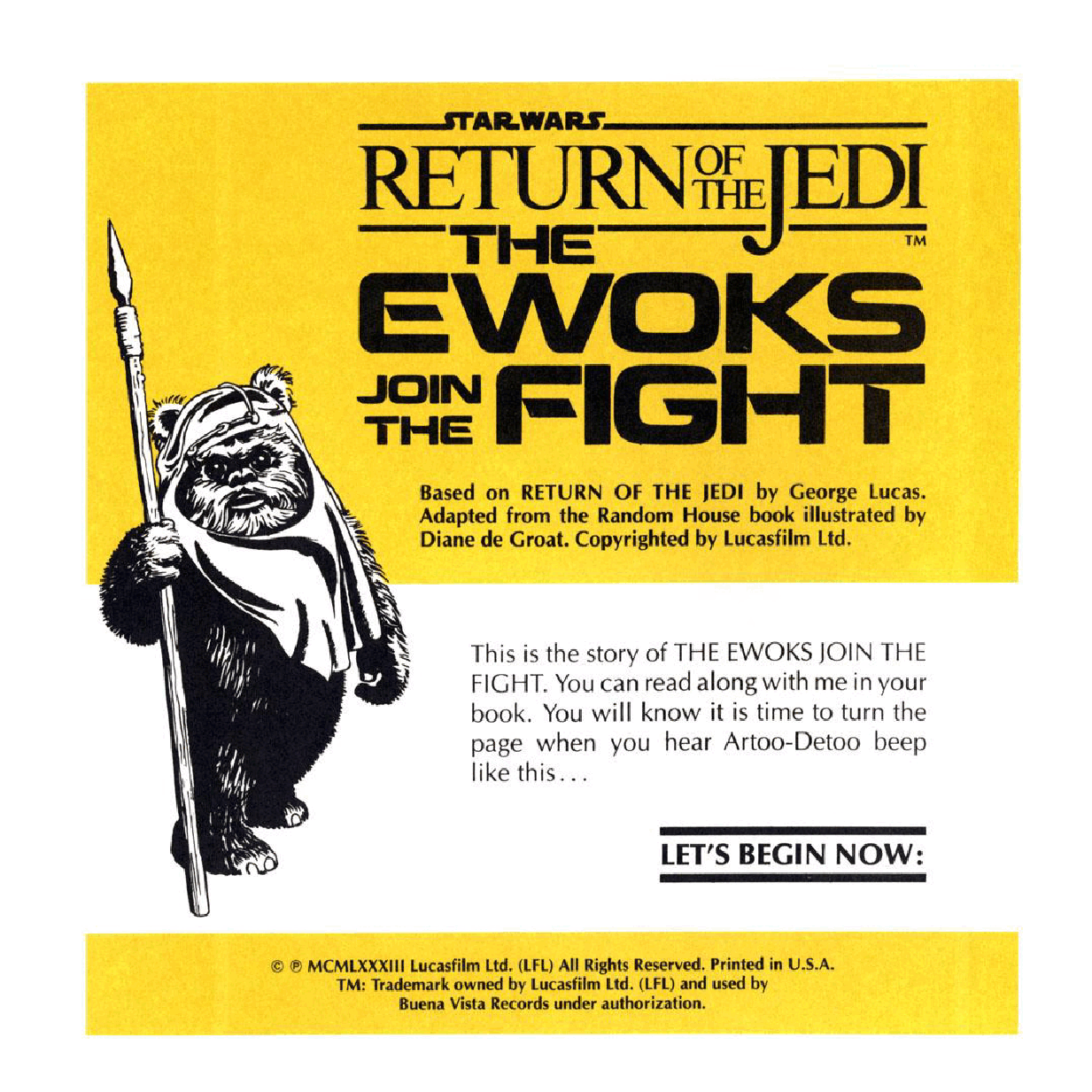 Star Wars - Return of the Jedi - The Ewoks Join the Fight (Buena Vista) (1983).pdf,第2页预览