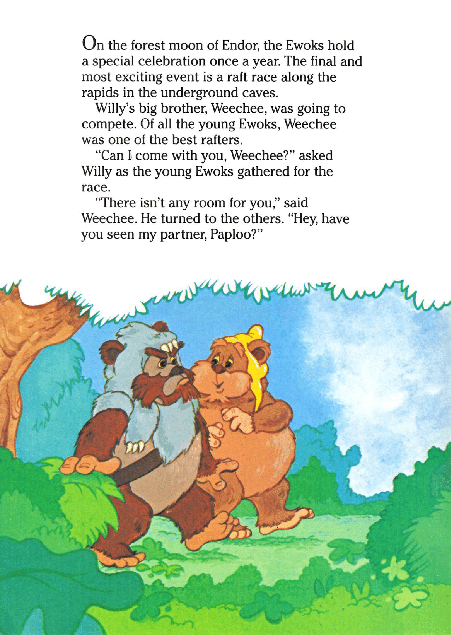 Star Wars - The Ewok Who Was Afraid (Random House) (1986) (stefcuk).pdf,第3页预览