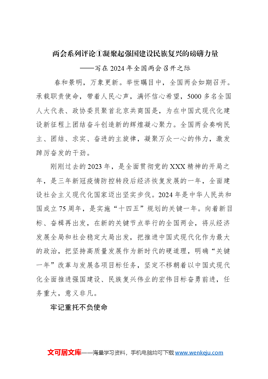 (8篇)2024年两会系列评汇编.docx,第2页预览