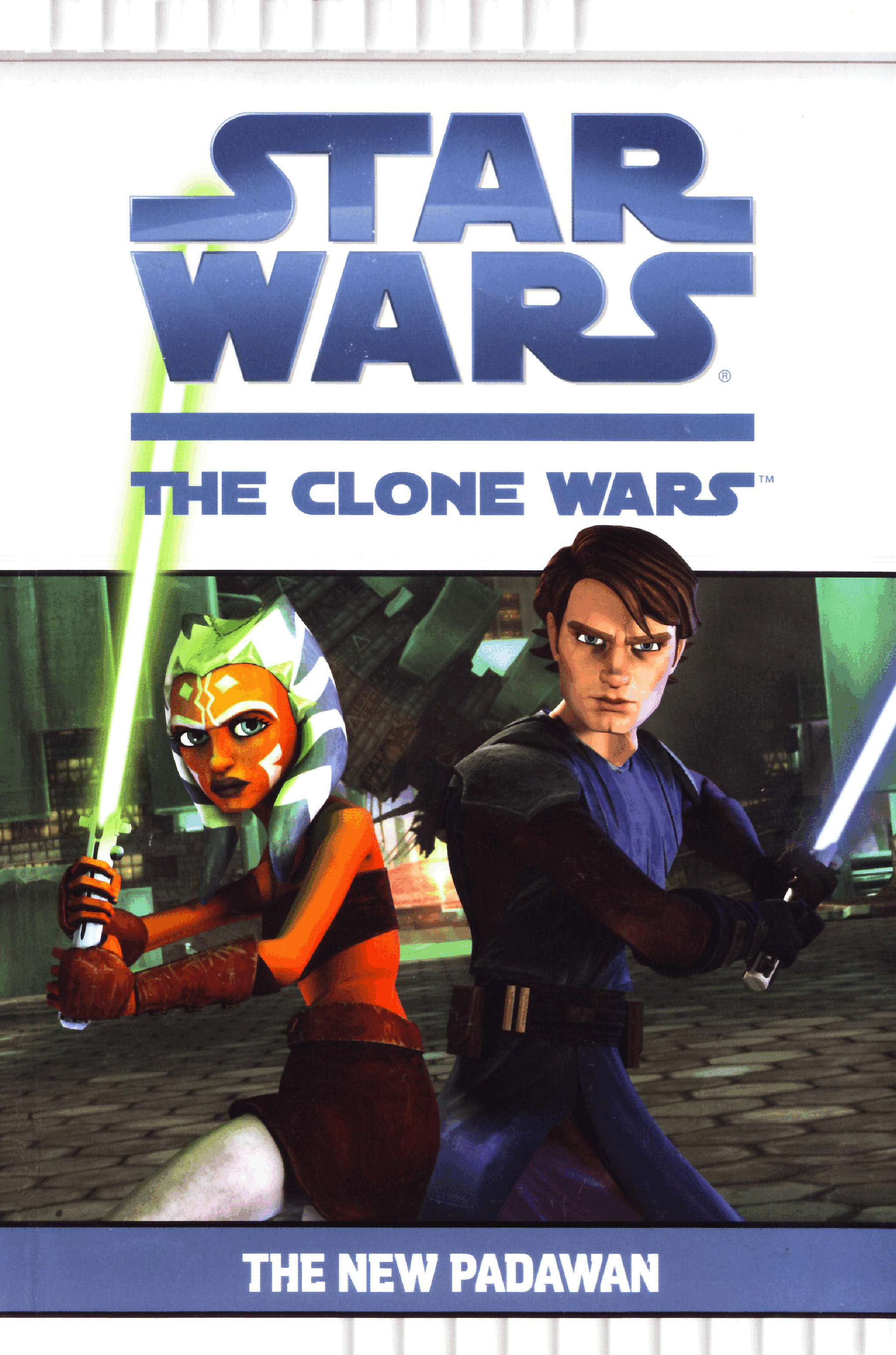 Star Wars - The Clone Wars - The New Padawan (Grosset & Dunlop) (2008) (stefcuk).pdf,第1页预览