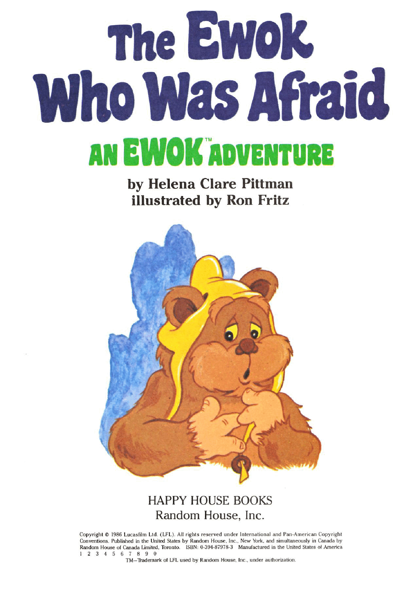 Star Wars - The Ewok Who Was Afraid (Random House) (1986) (stefcuk).pdf,第2页预览