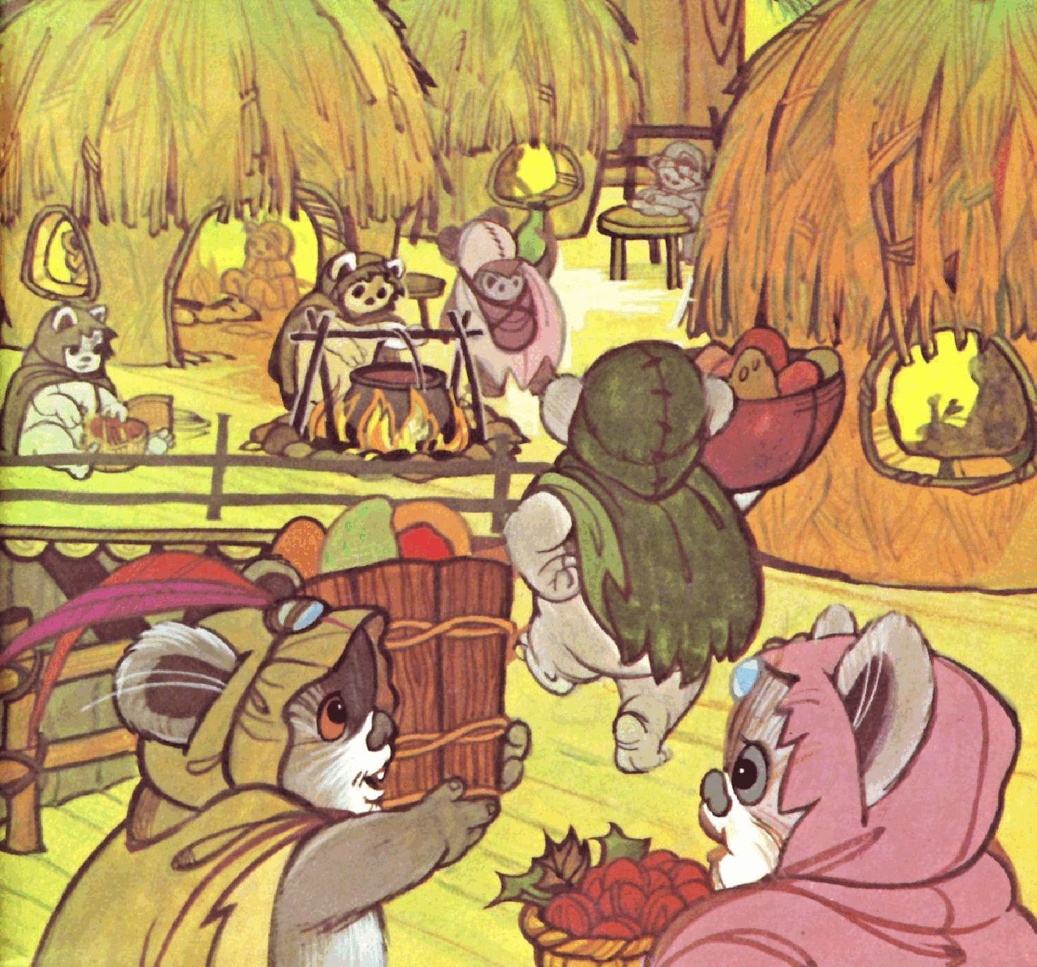 Star Wars - The Baby Ewoks Picnic Surprise (Random House) (1984) (re-edit) (stefcuk).pdf,第4页预览