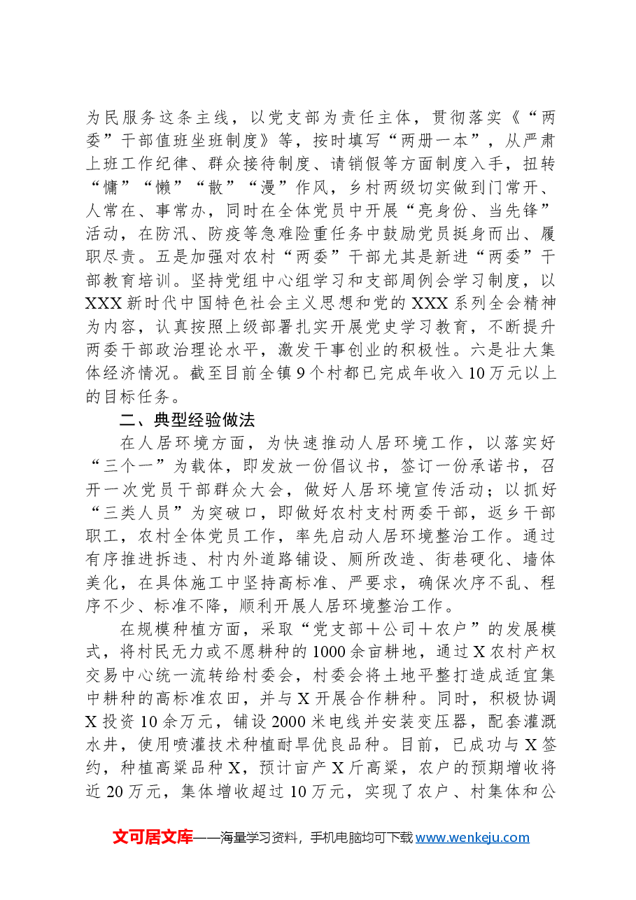 推进乡村振兴战略情况工作总结.docx,第4页预览