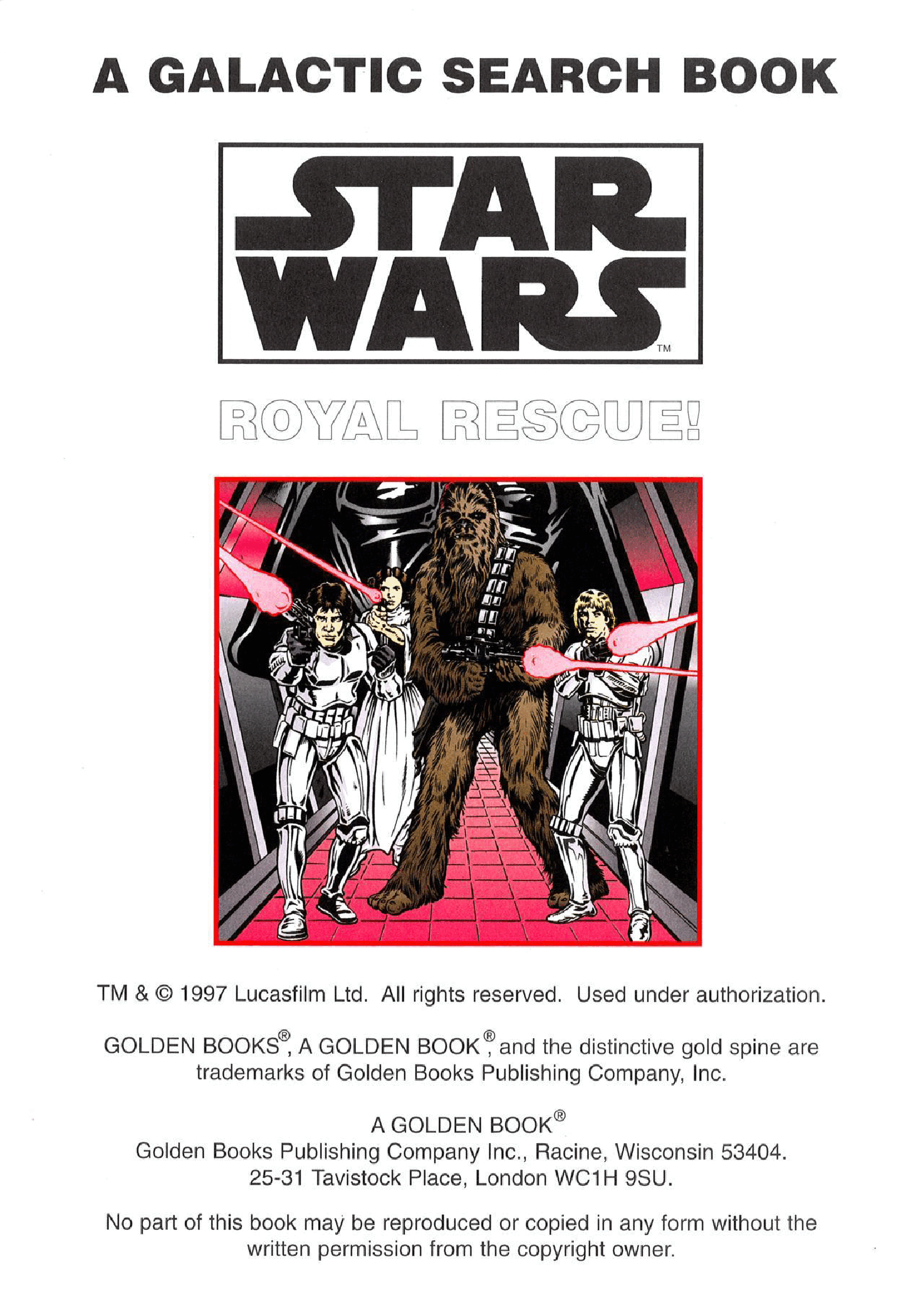 Star Wars - Royal Rescue (Golden Books) (1997) (stefcuk).pdf,第2页预览
