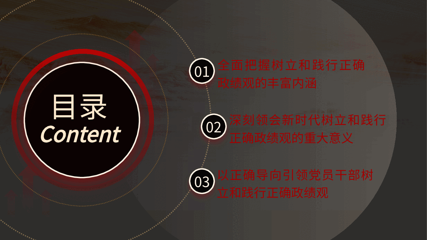 党课:牢固树立和践行正确政绩观(配同名word教案).pptx,第3页预览