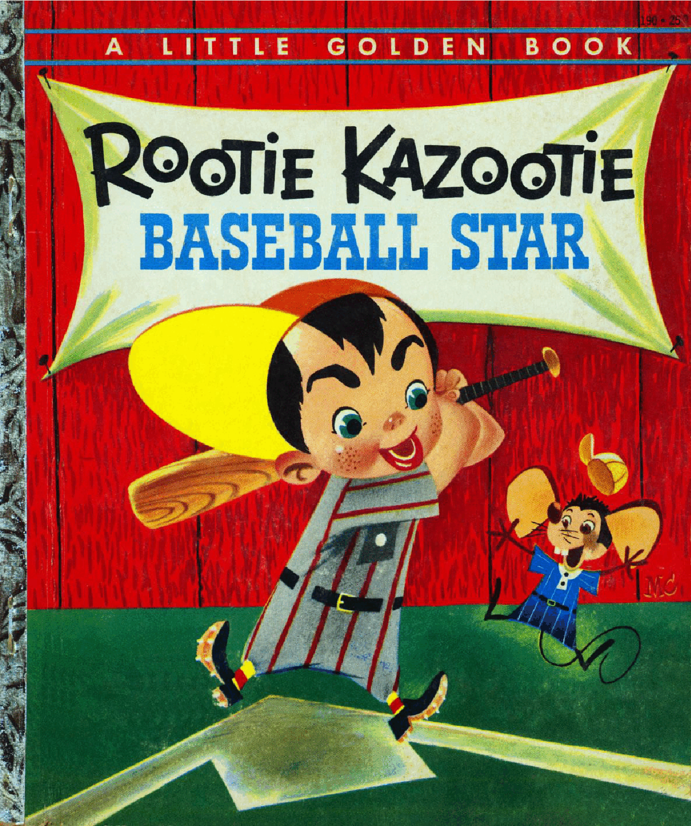 Rootie Kazootie Baseball Star (1954) (Little Golden Book) (goldengems).pdf,第1页预览