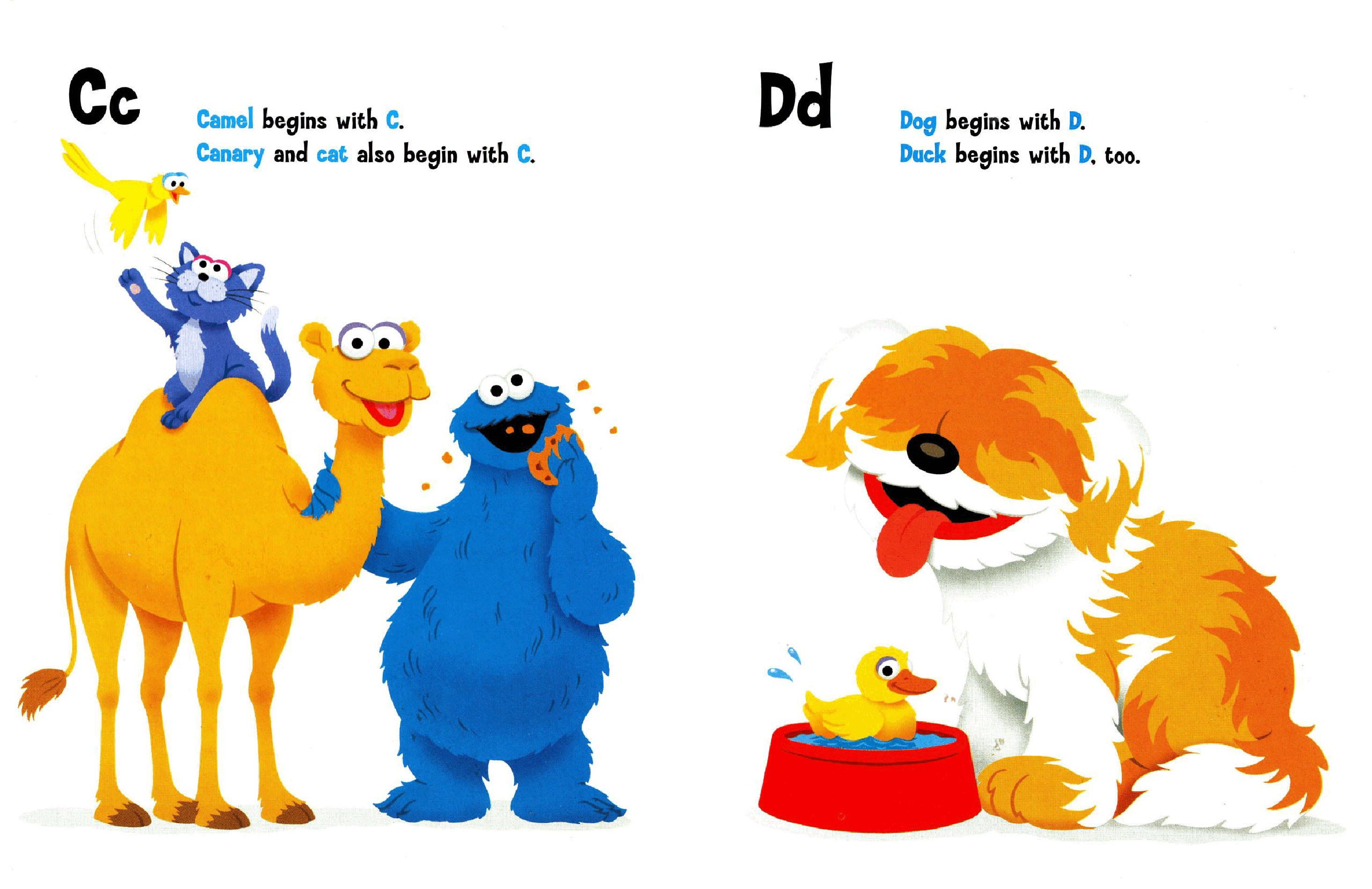 Sesame Street - Animal Alphabet.pdf,第4页预览
