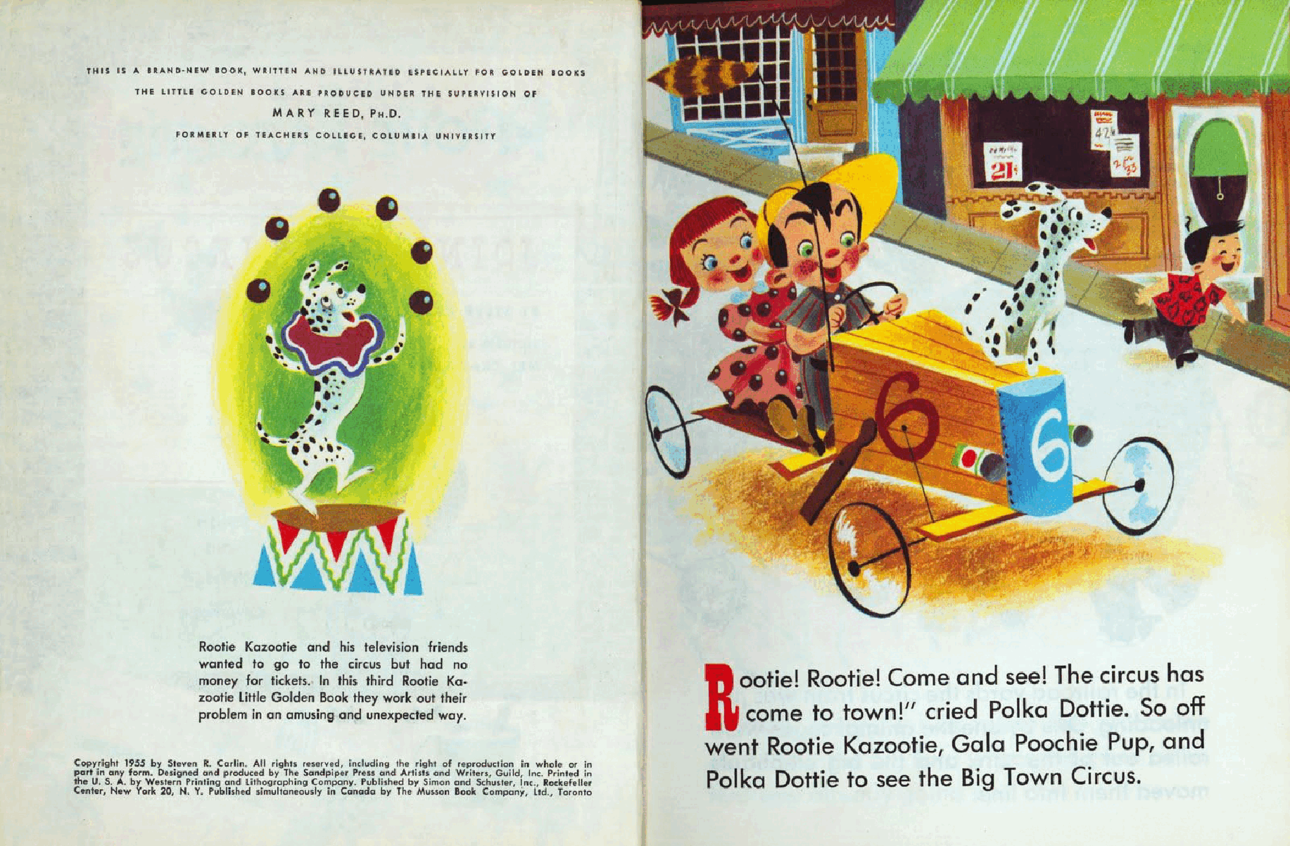 Rootie Kazootie Joins the Circus (1955) (Little Golden Book) (goldengems).pdf,第3页预览