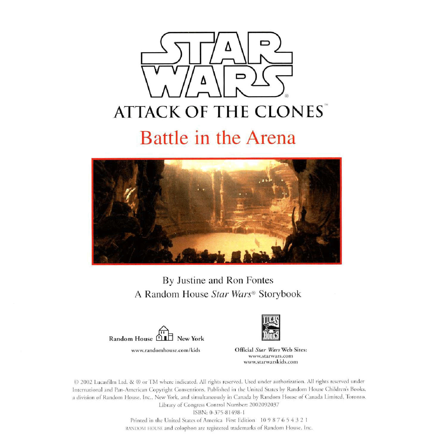 Star Wars - Battle in the Arena (Random House) (2002) (plaristes-stefcuk).pdf,第3页预览