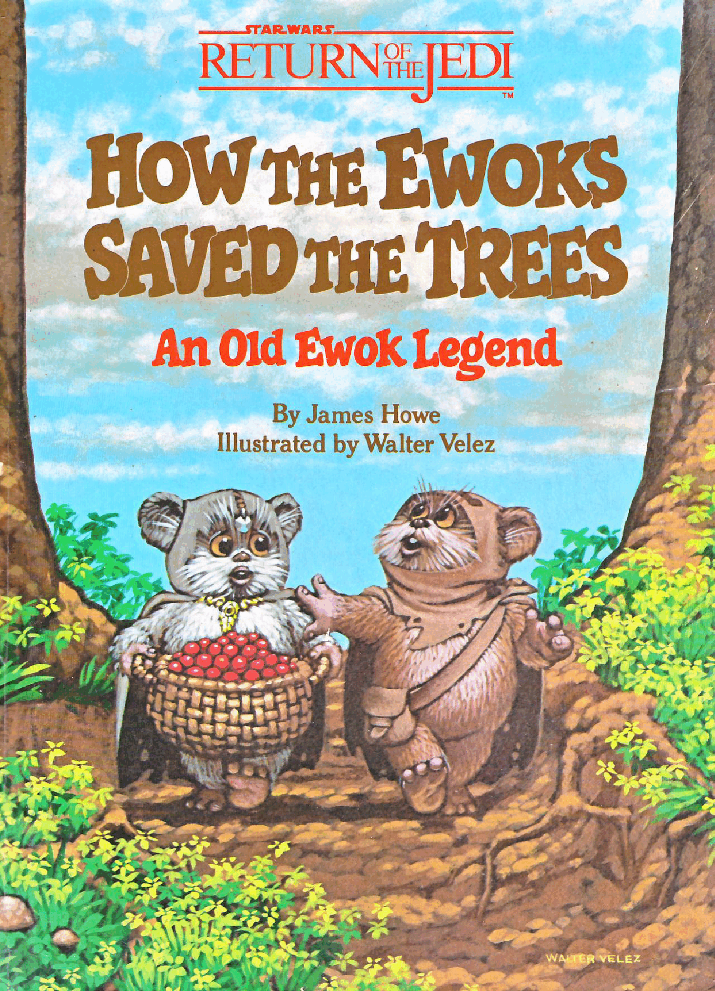 Star Wars - How The Ewoks Saved The Trees (Random House) (1984) (stefcuk).pdf,第1页预览