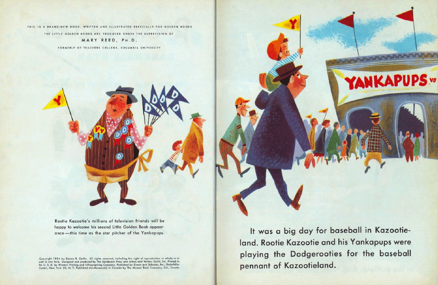 Rootie Kazootie Baseball Star (1954) (Little Golden Book) (goldengems).pdf,第3页预览