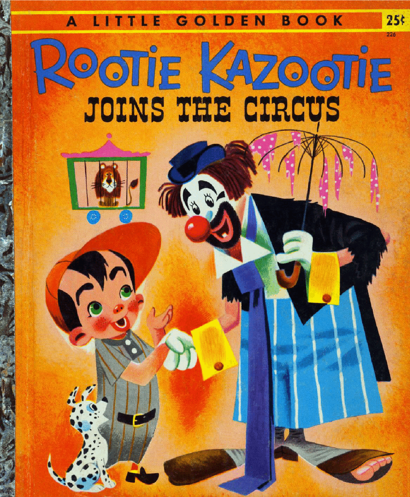 Rootie Kazootie Joins the Circus (1955) (Little Golden Book) (goldengems).pdf,第1页预览