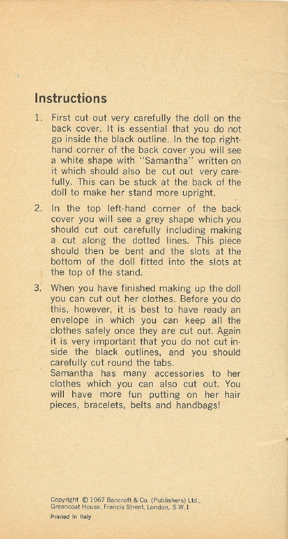 Samantha's Rave Doll Dressing Book (1967).pdf,第3页预览