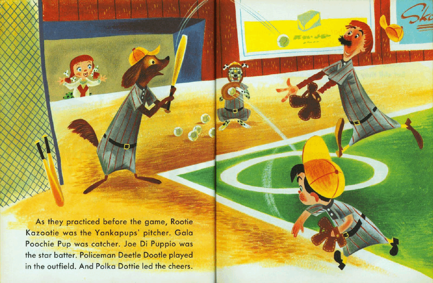 Rootie Kazootie Baseball Star (1954) (Little Golden Book) (goldengems).pdf,第4页预览
