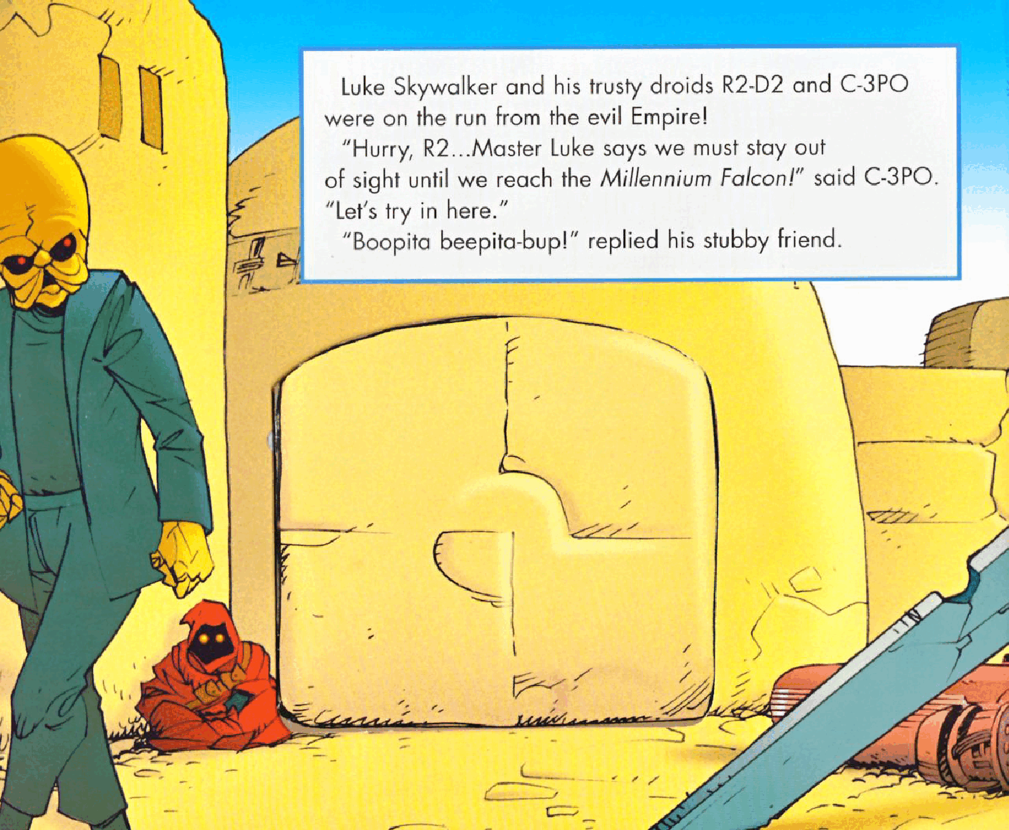 Star Wars - Heroes In Hiding (Golden Books ) (1996) (stefcuk).pdf,第2页预览