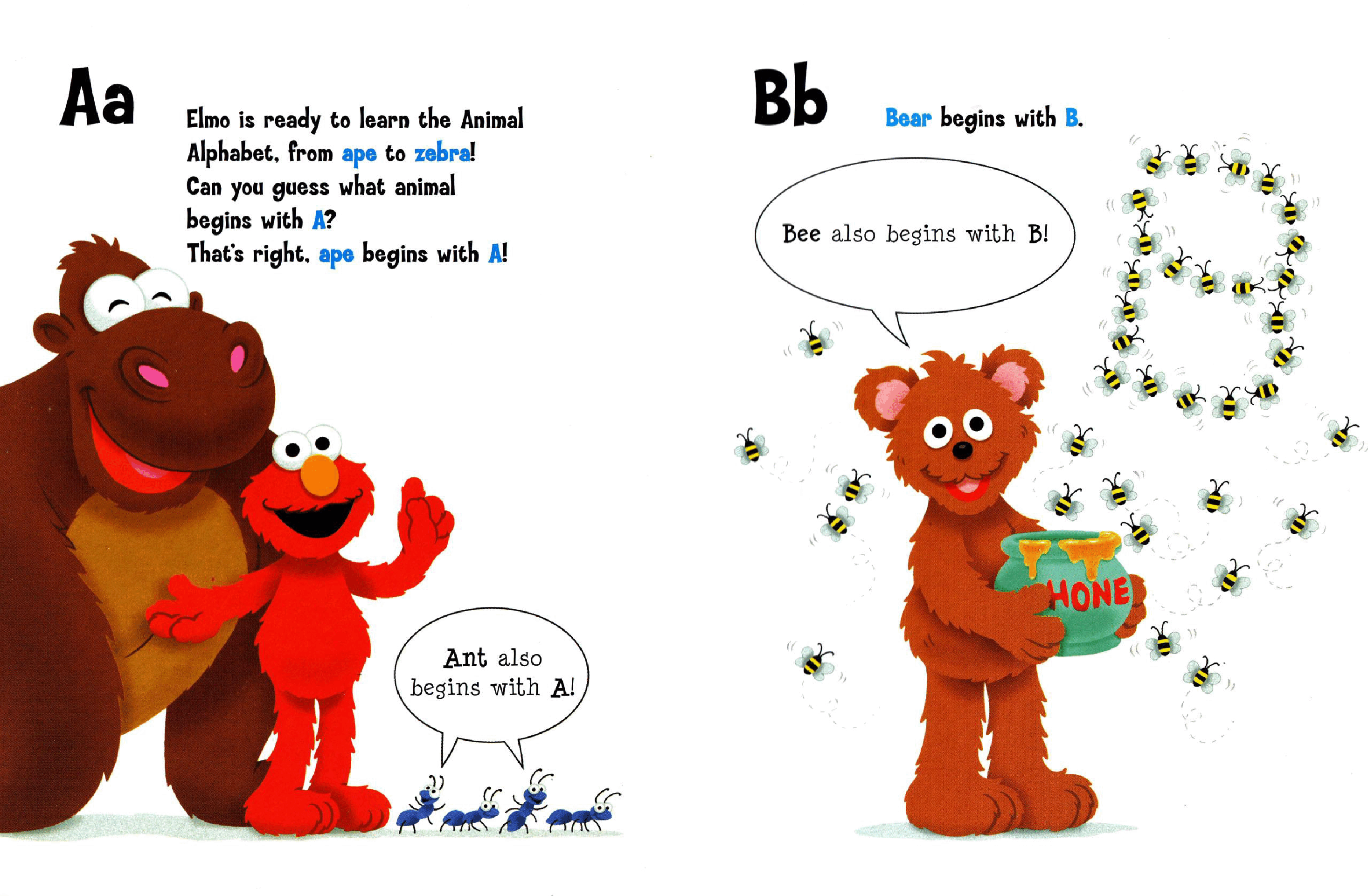 Sesame Street - Animal Alphabet.pdf,第3页预览