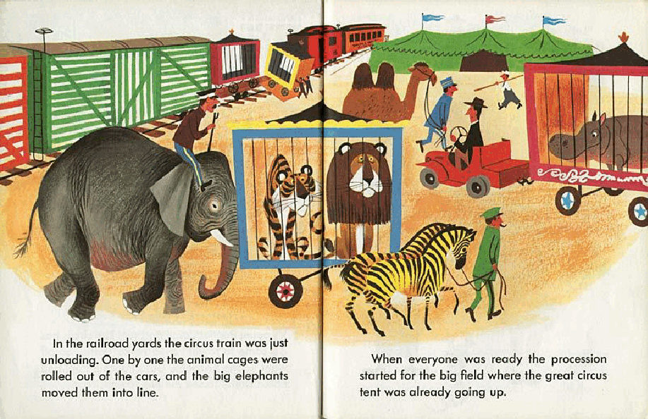 Rootie Kazootie Joins The Circus (Little Golden Book 226) (1955).pdf,第4页预览