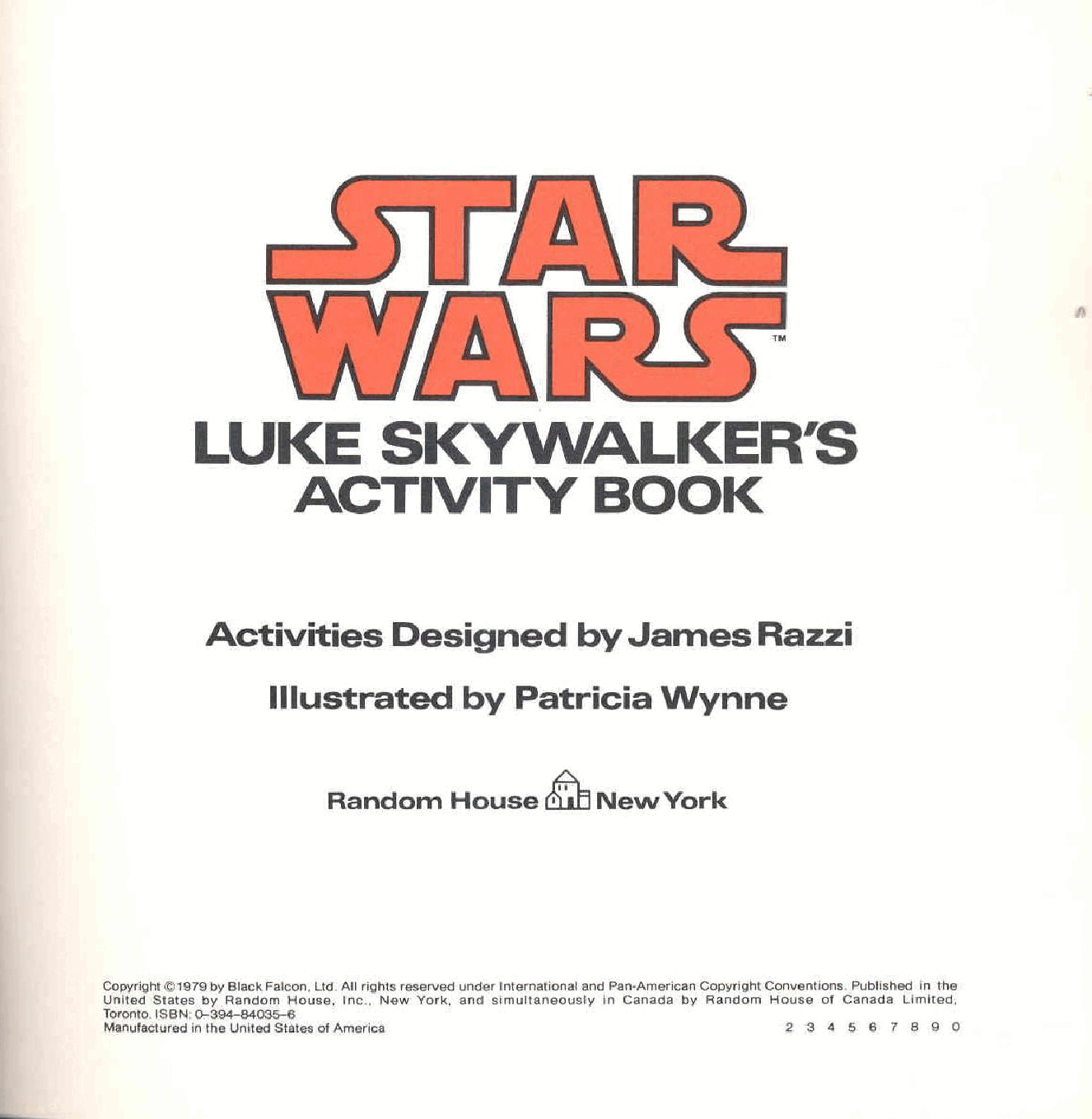 Star Wars - Luke Skywalker's Activity Book (Random House) (1979).pdf,第2页预览