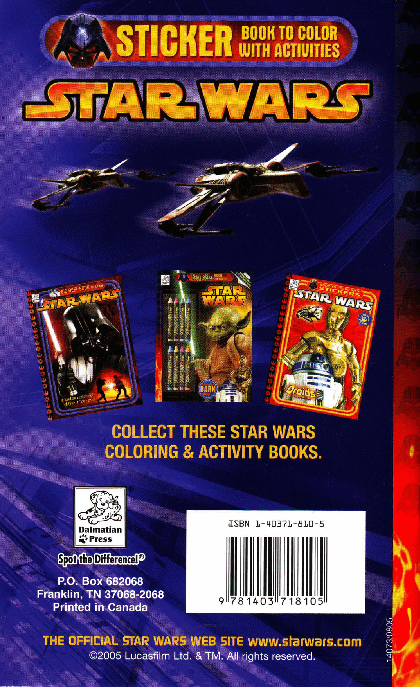 Star Wars - Darth Vader(2005-Dalmation Press-c2c-getfreedregs).pdf,第2页预览