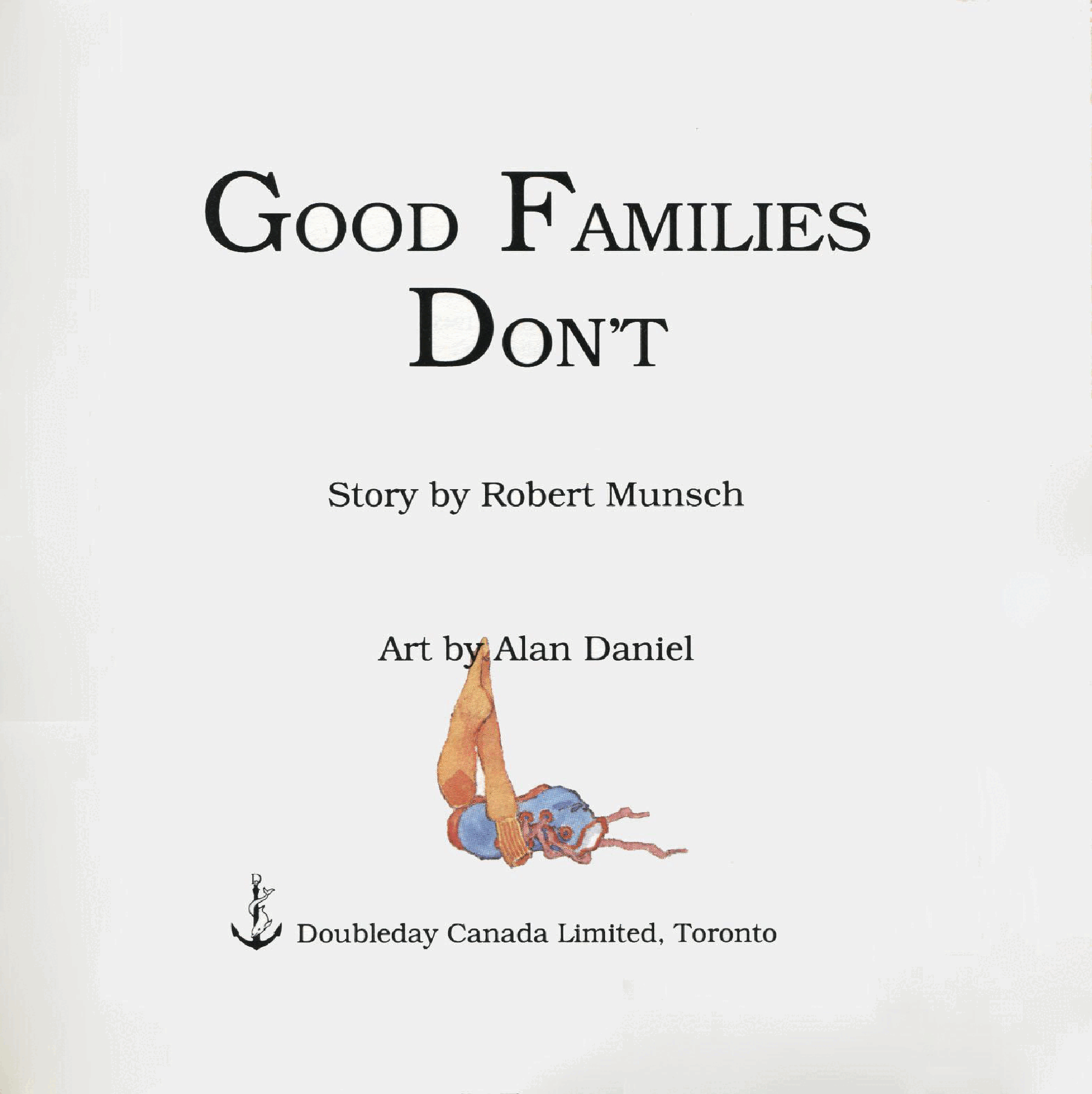 Robert Munsch - Good Families Don't 1990 CAGO.pdf,第2页预览